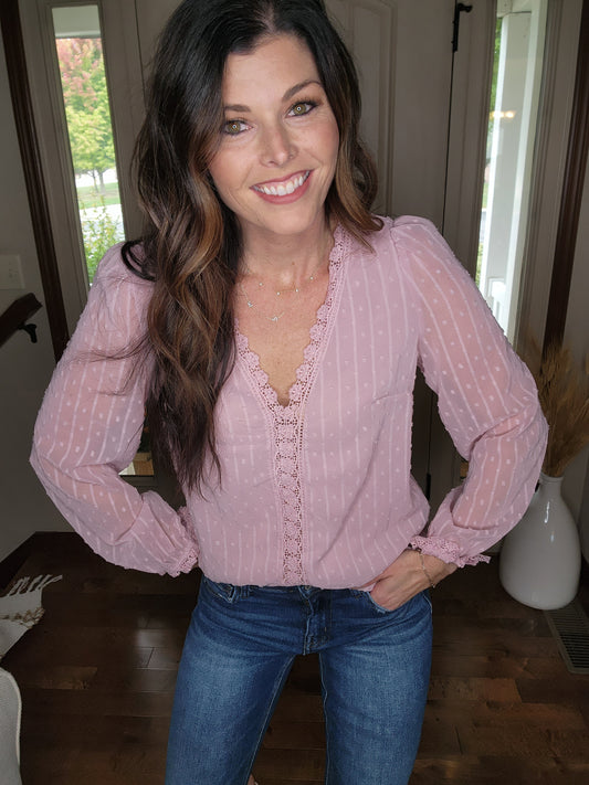 Dusty Pink Blouse