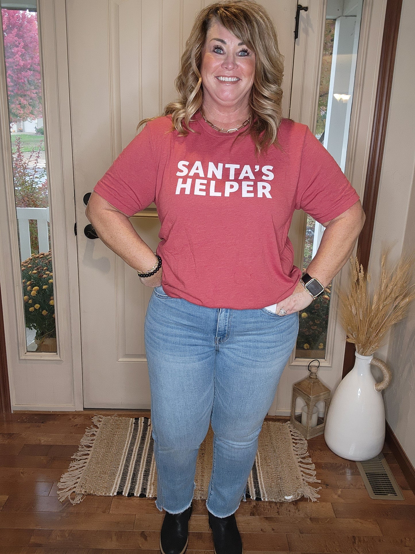 Santa's Helper Graphic Tee