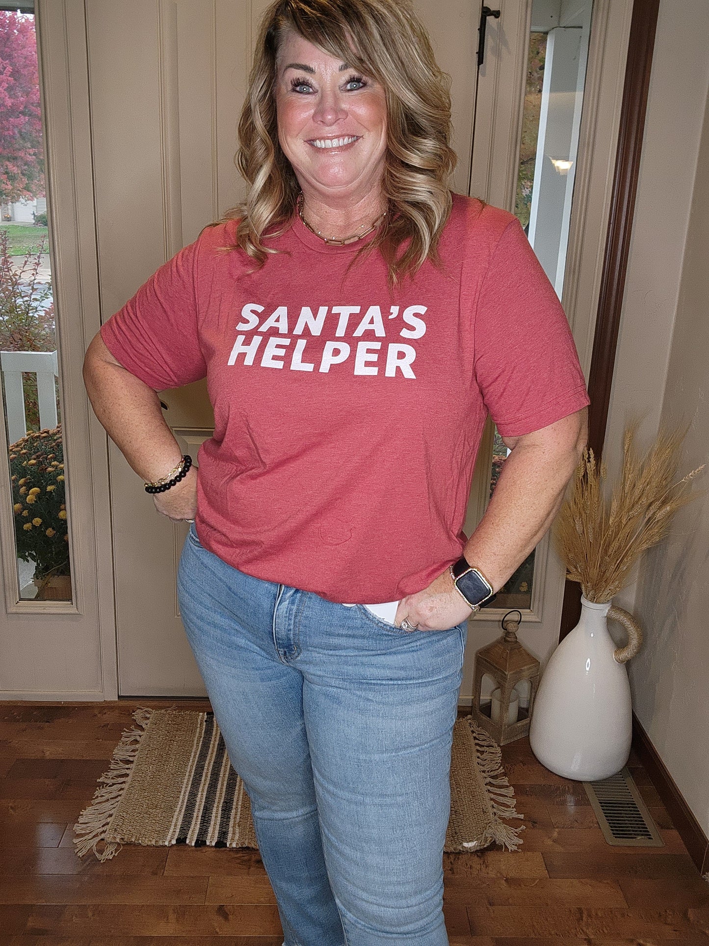 Santa's Helper Graphic Tee