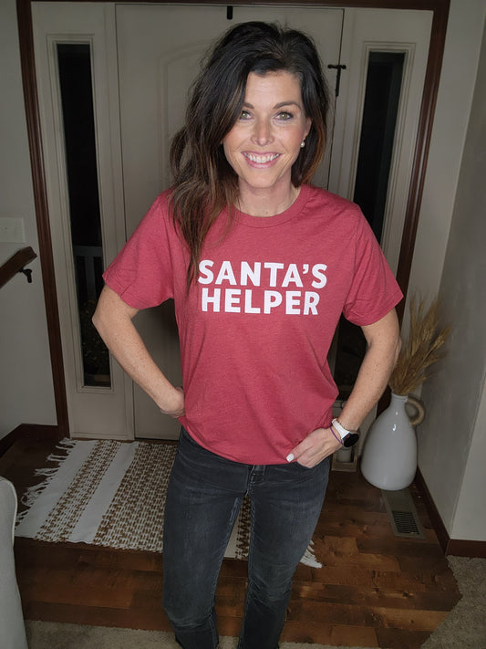 Santa's Helper Graphic Tee