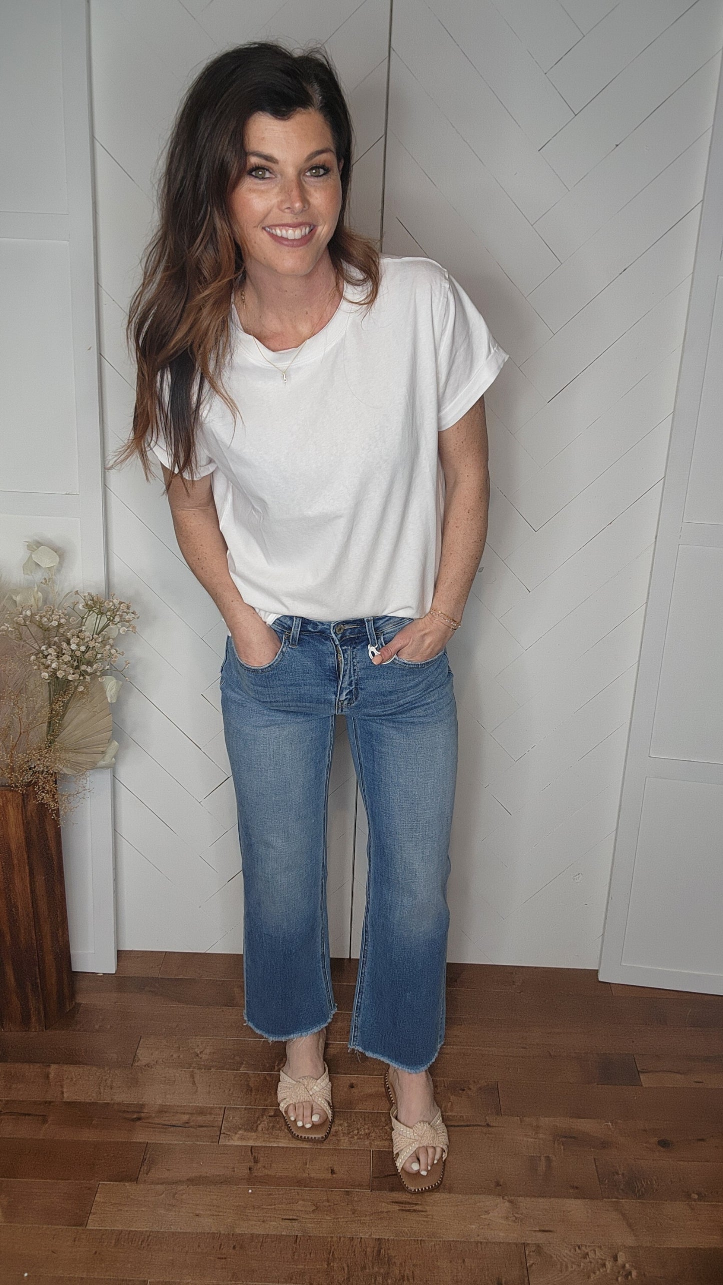 Vervet Kendall: High Rise Dad Jeans