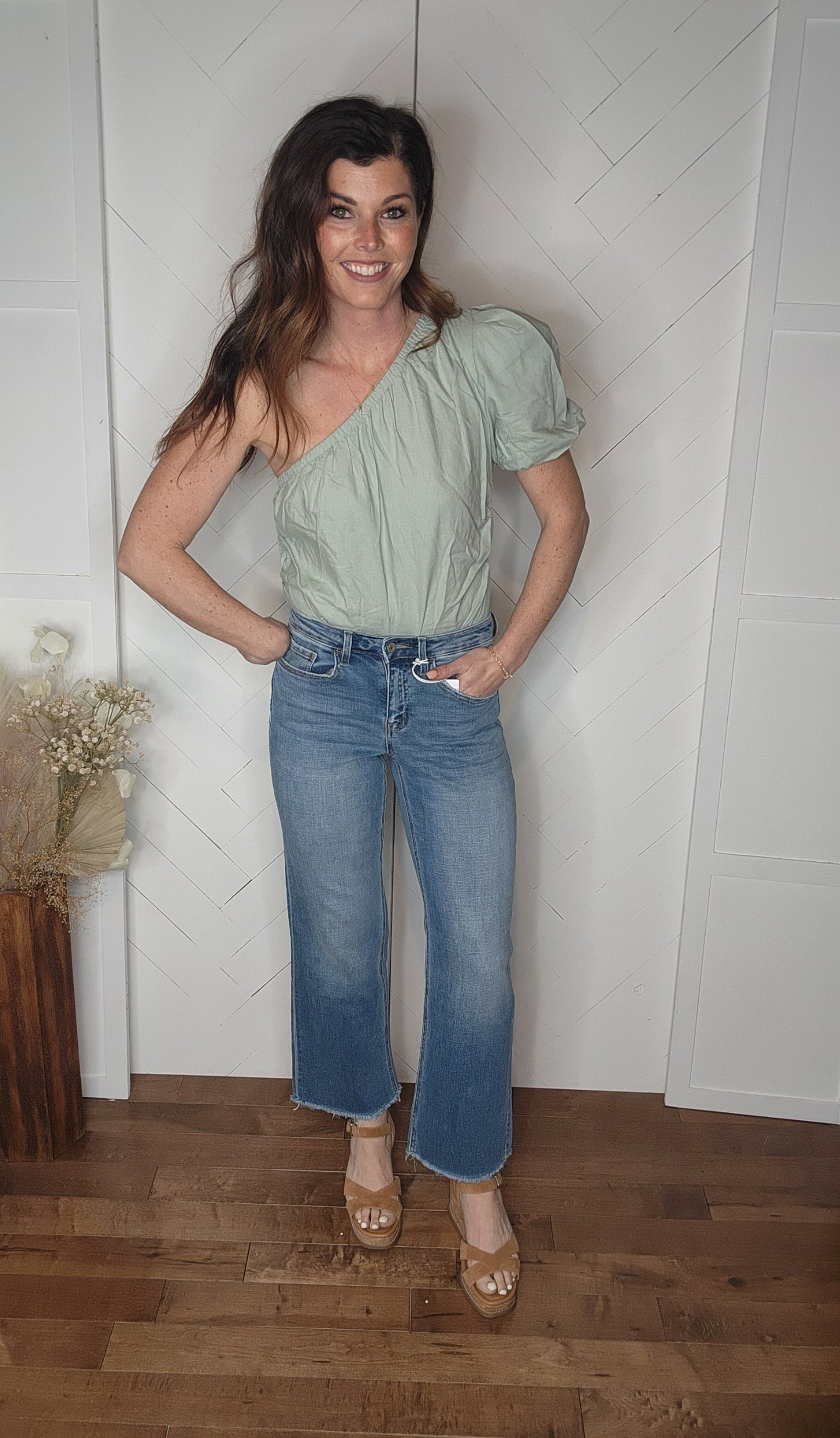 Vervet Kendall: High Rise Dad Jeans