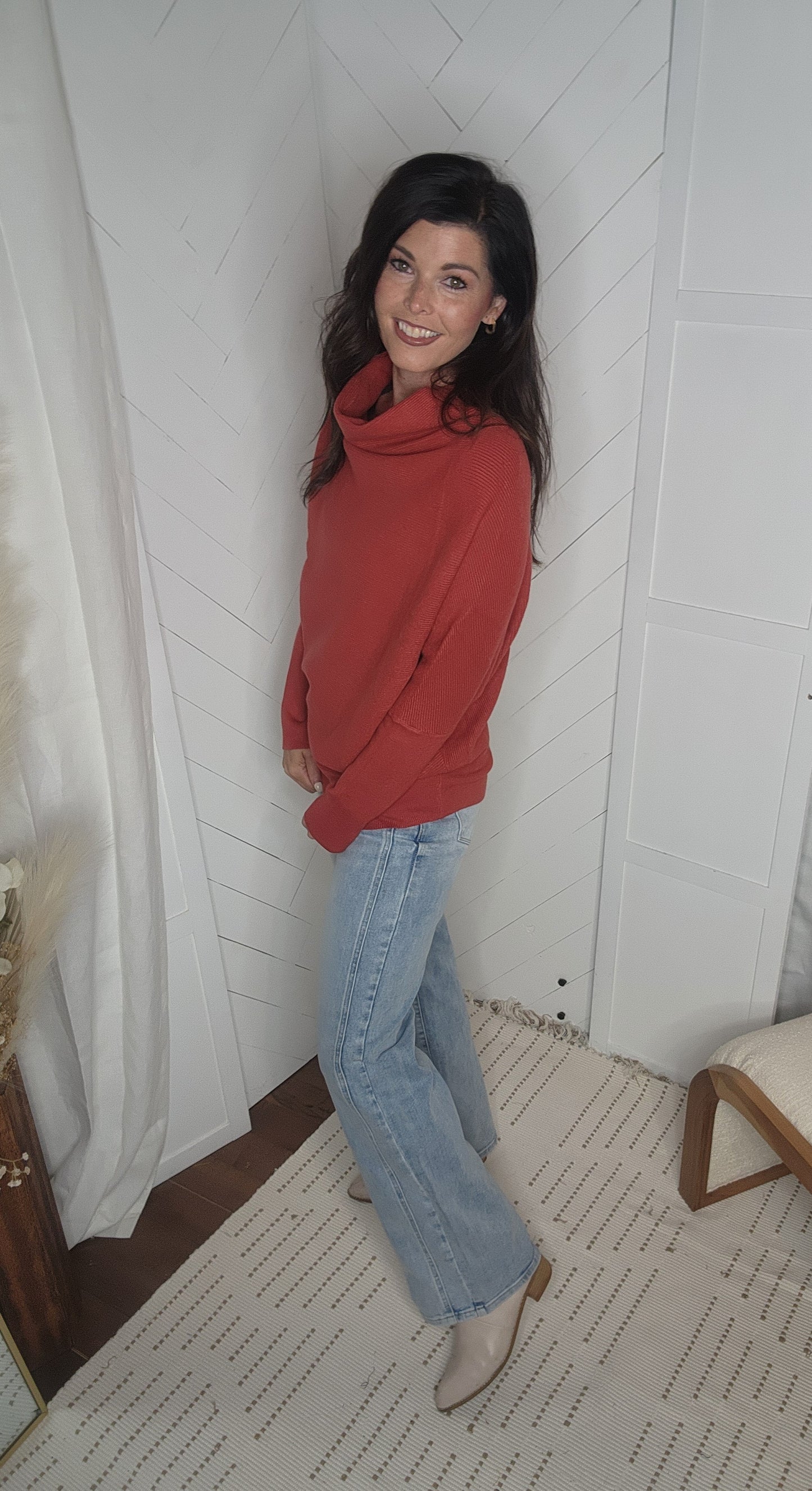 Spice Dolman Pullover