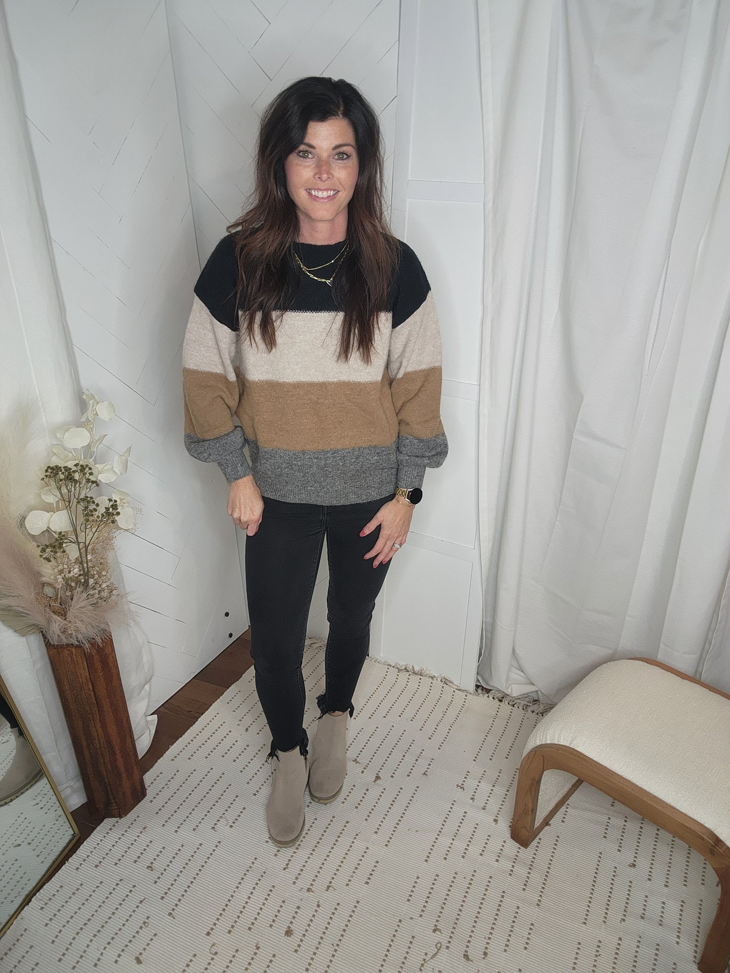 Mocha Black Mist Sweater