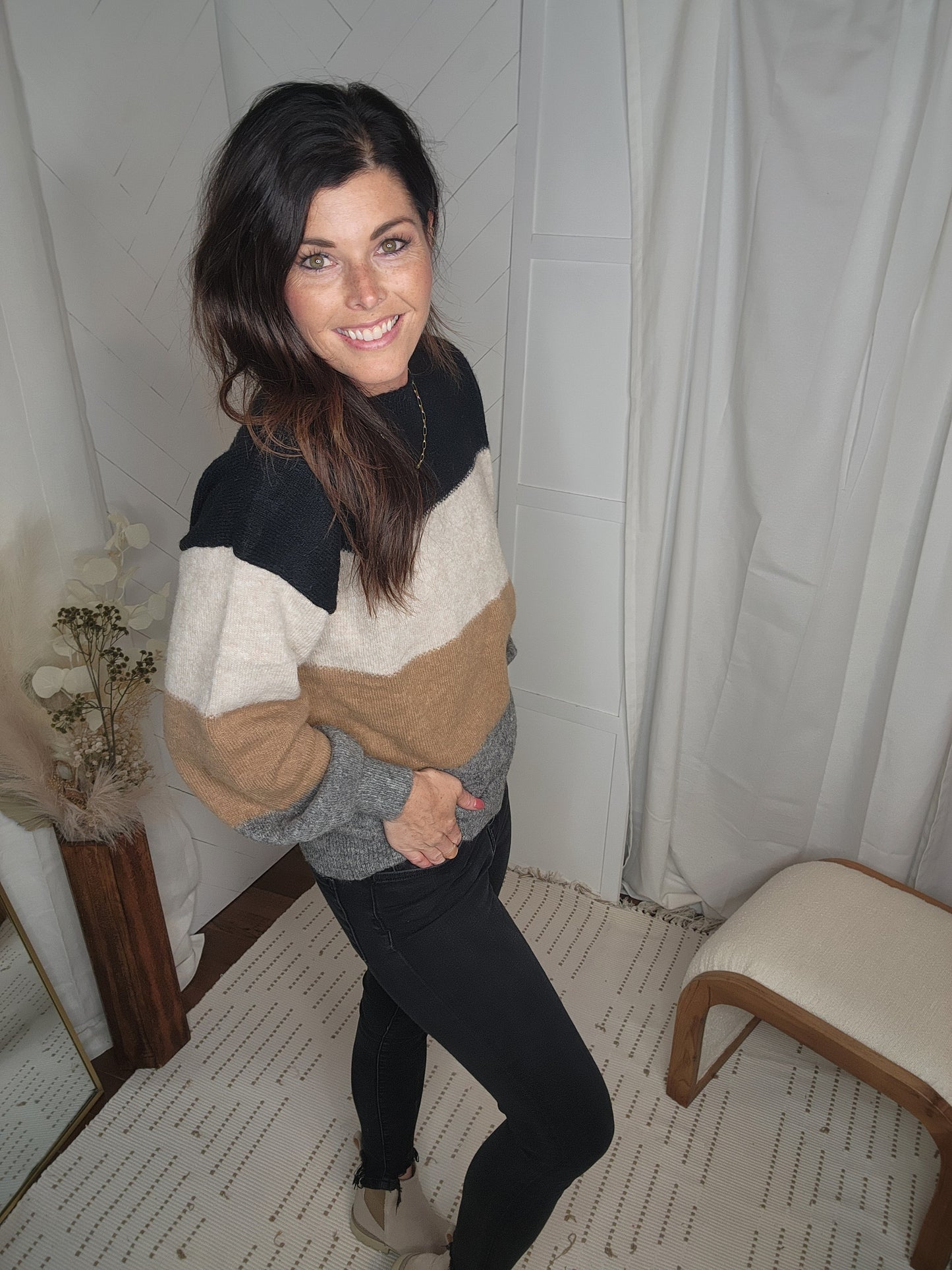 Mocha Black Mist Sweater