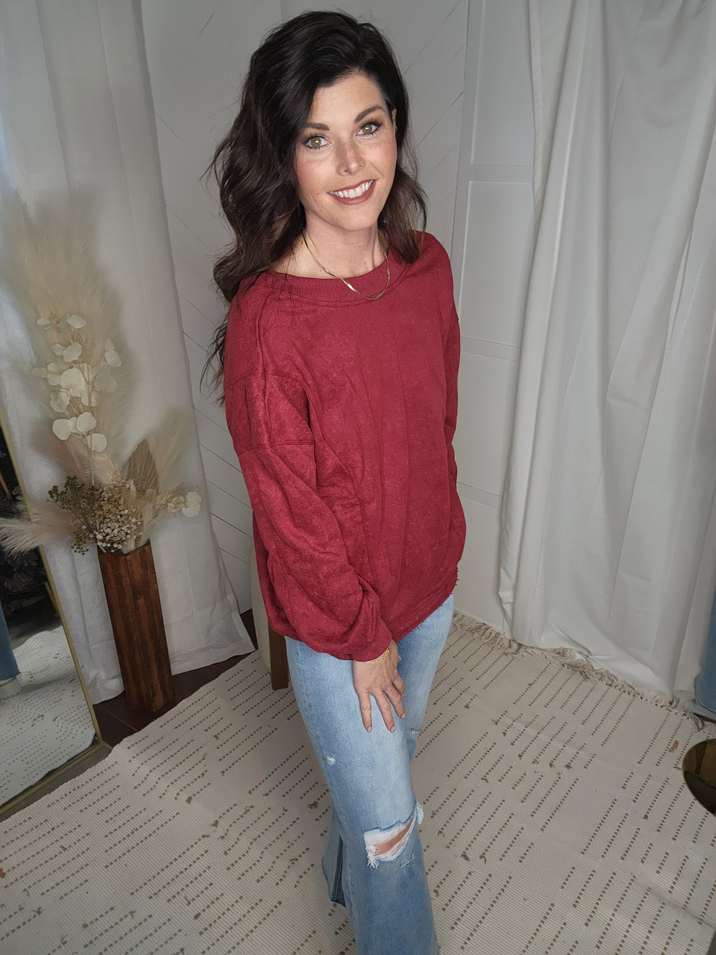 Ember Twist Pullover