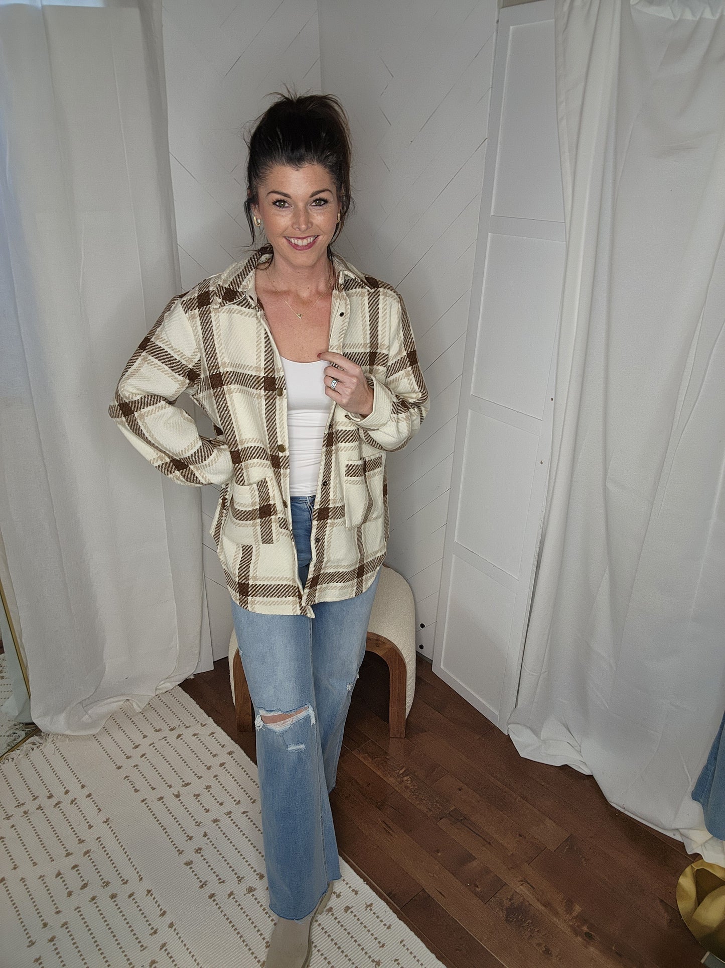 Chestnut Trail Plaid Jacket