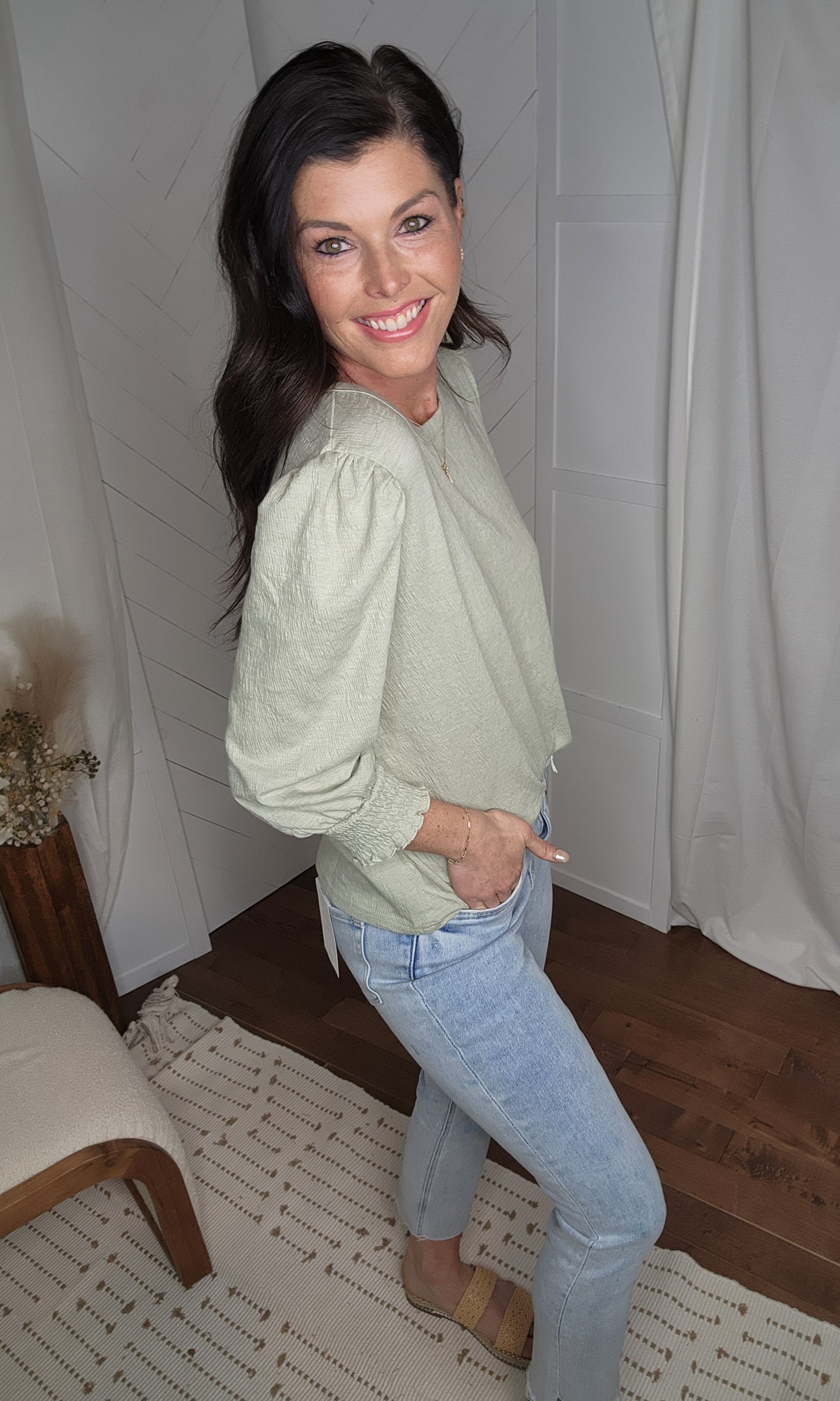 Laurel Half Sleeve Blouse