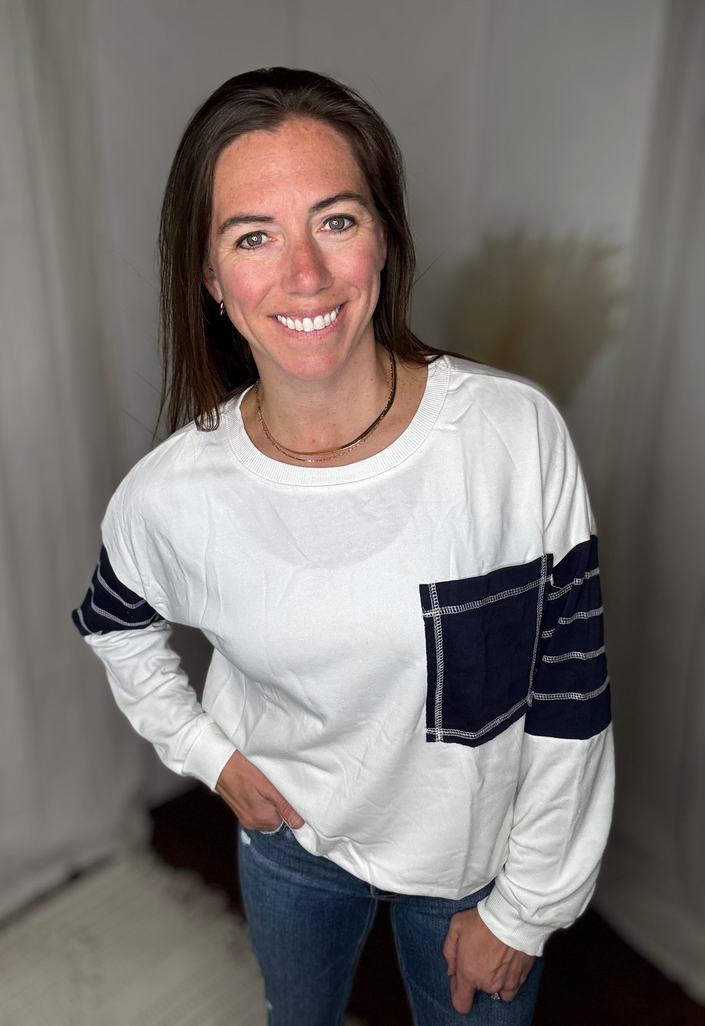 Midnight Navy Pullover