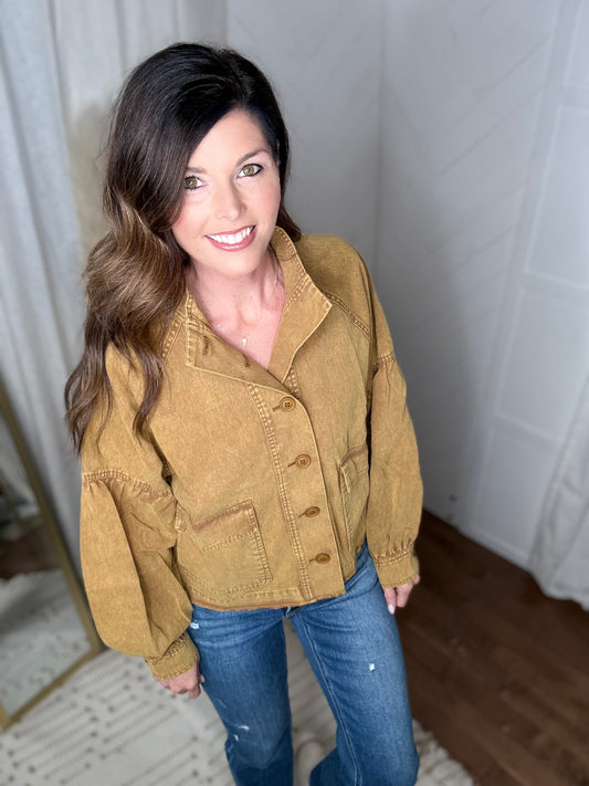 Ash Camel Western Jacket