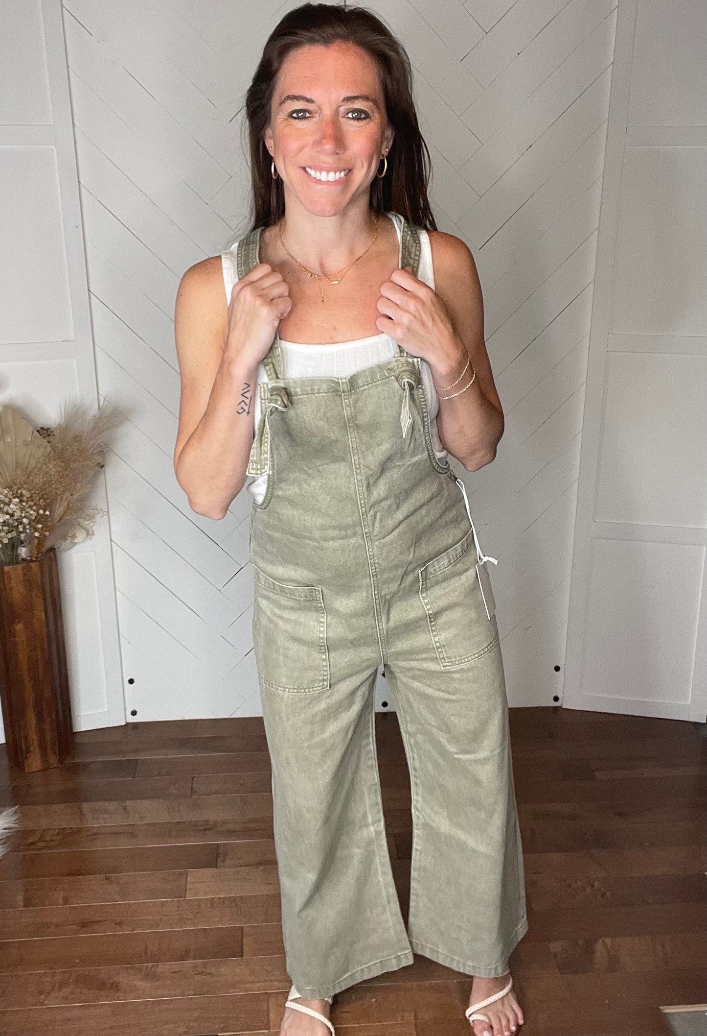 Knot Your Olive Jumpsuit