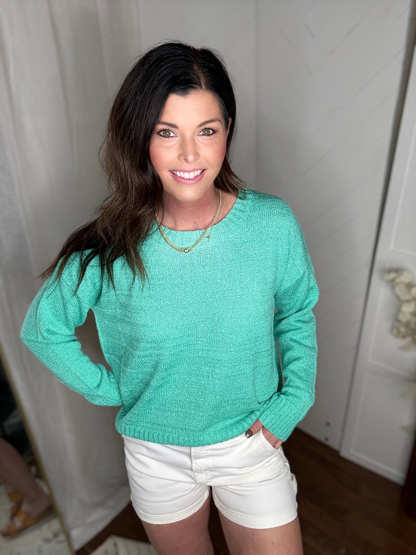Spring Mint Sweater