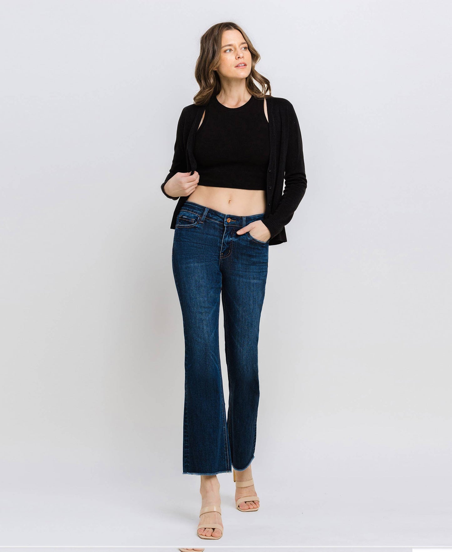 Loveret95: Mid Rise Kick Flare