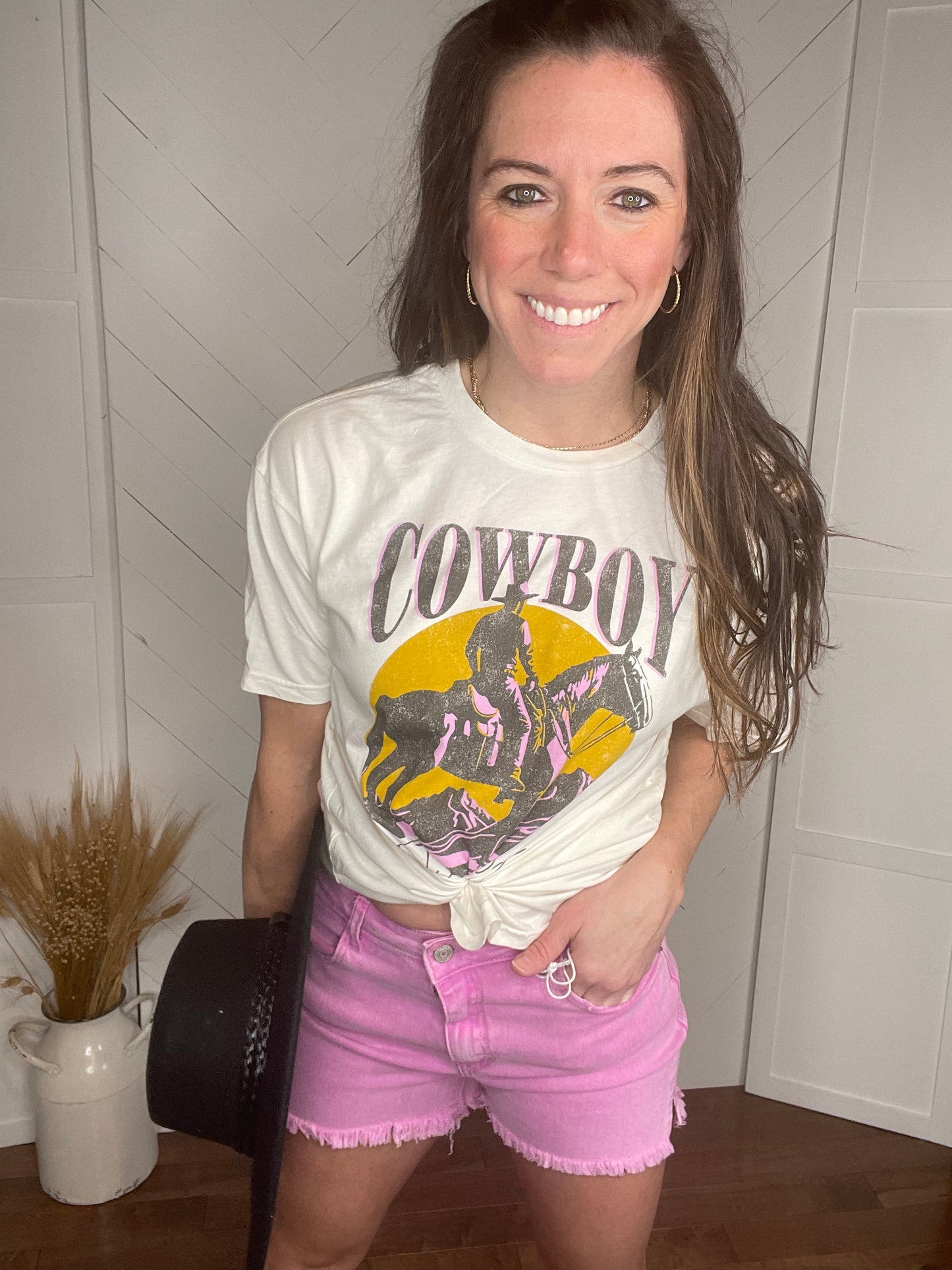 Cowboy Take Me Away Tee