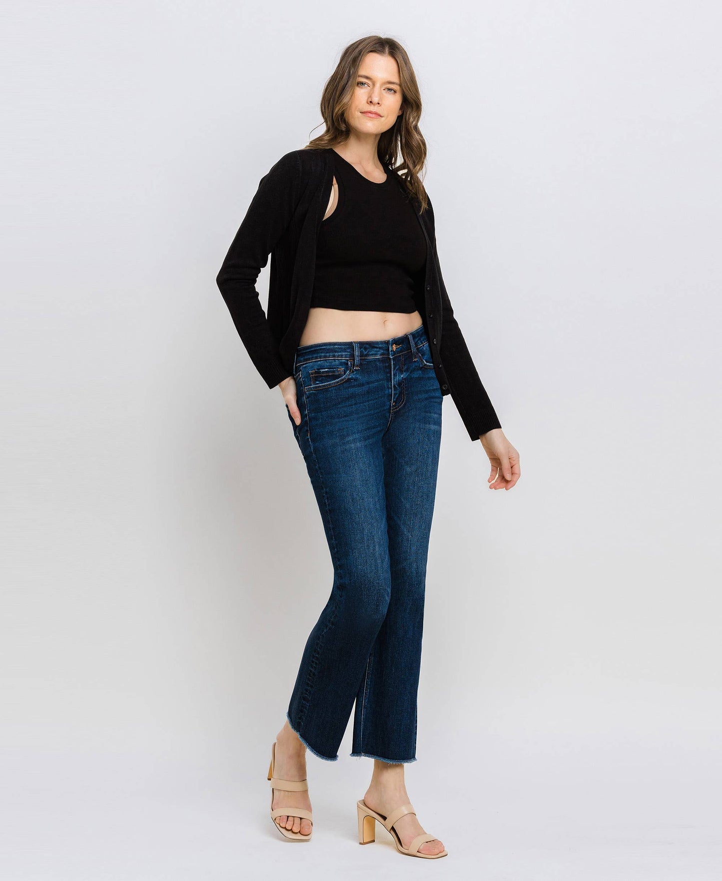 Loveret95: Mid Rise Kick Flare