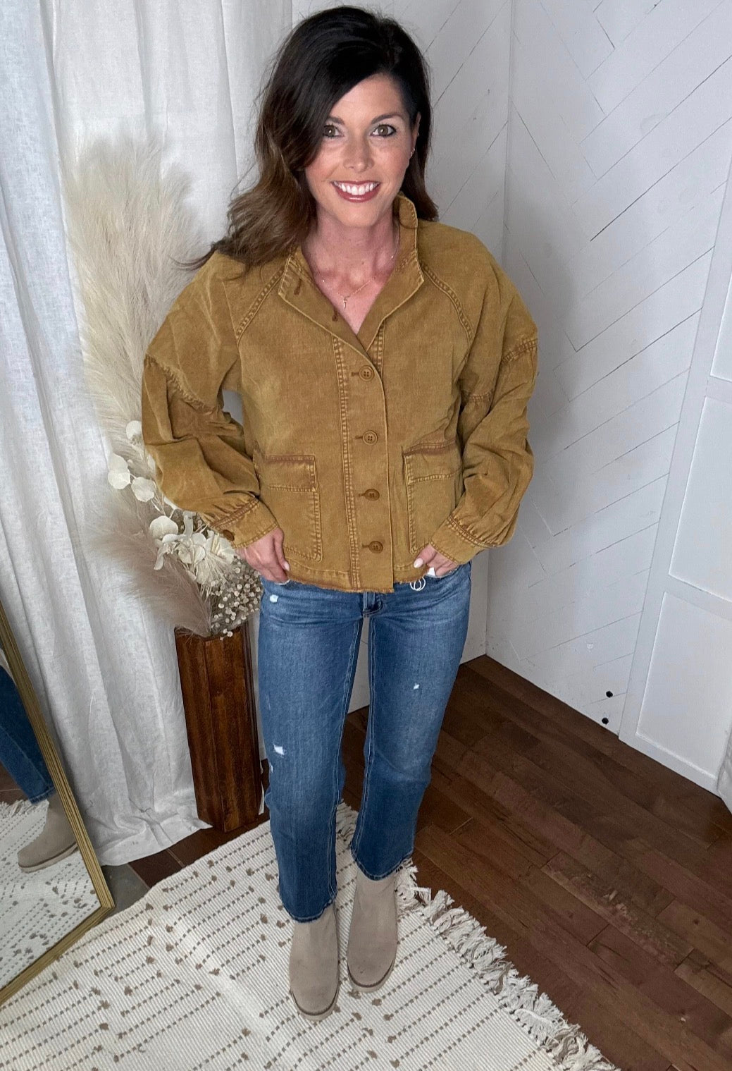 Ash Camel Western Jacket