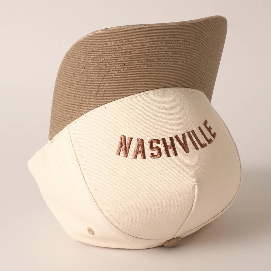 NASHVILLE Trucker Baseball Cap