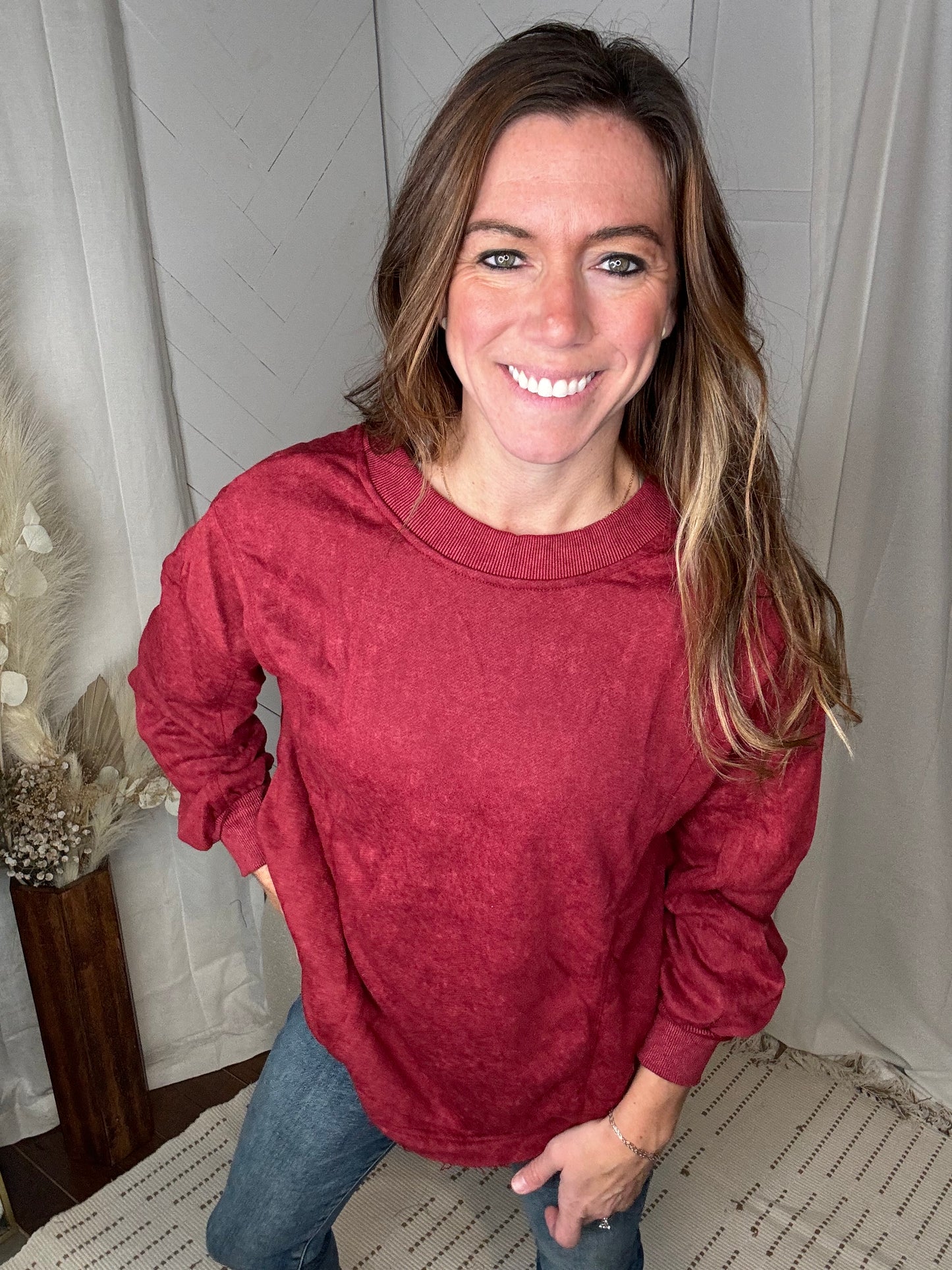 Ember Twist Pullover