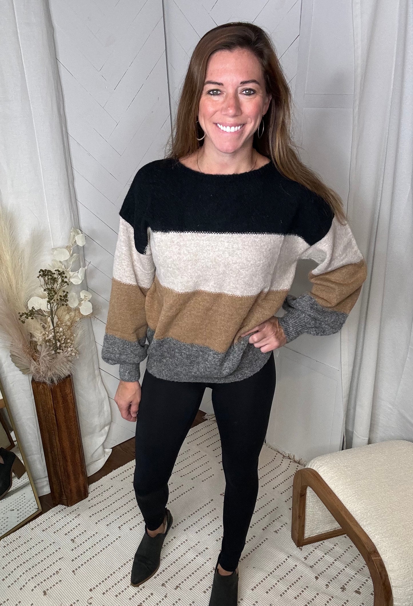 Mocha Black Mist Sweater