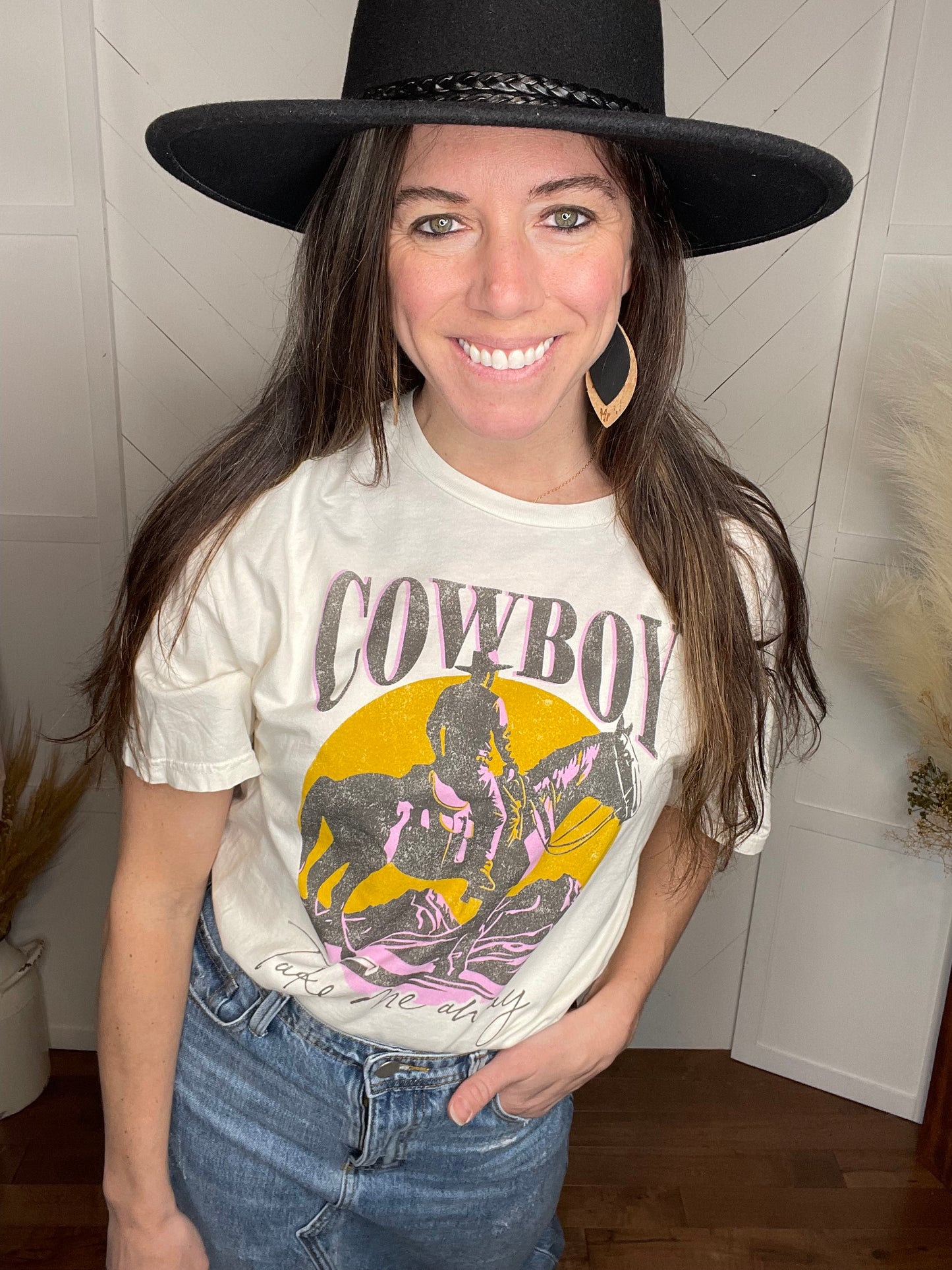 Cowboy Take Me Away Tee