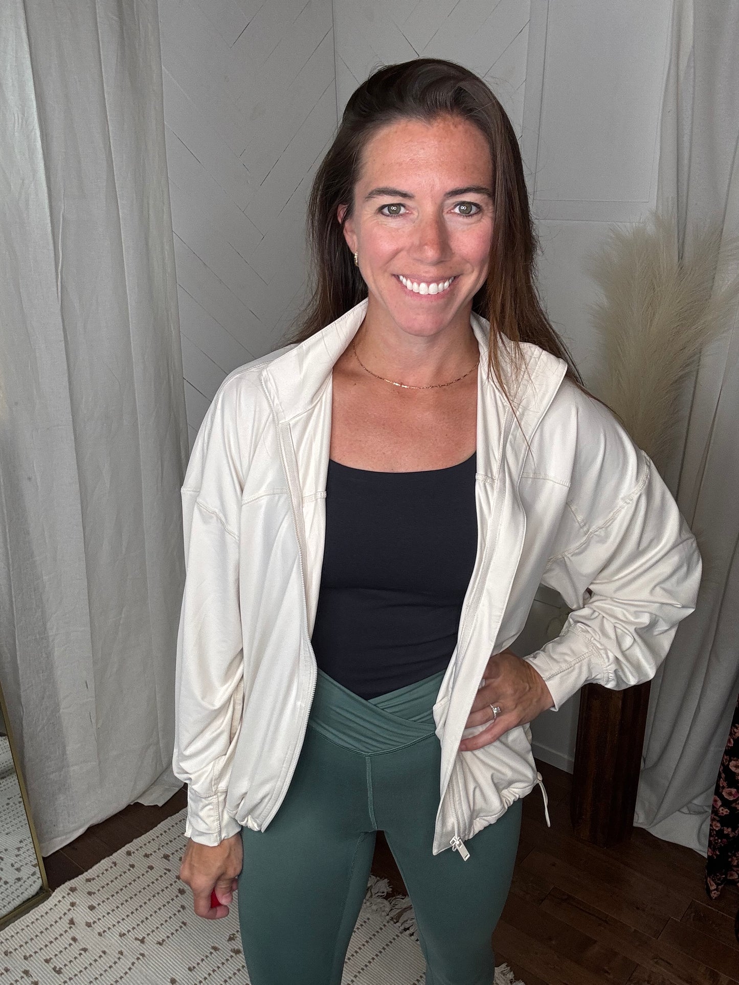 White Pearl Active Jacket
