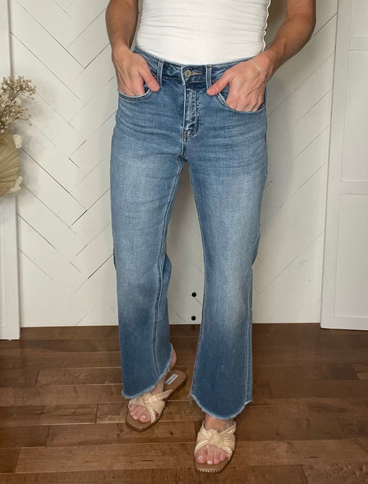 Vervet Kendall: High Rise Dad Jeans