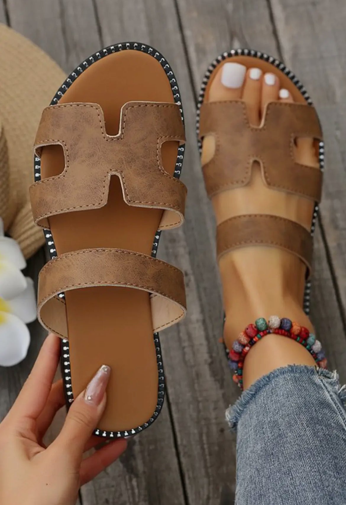 Heidi Leather Sandals