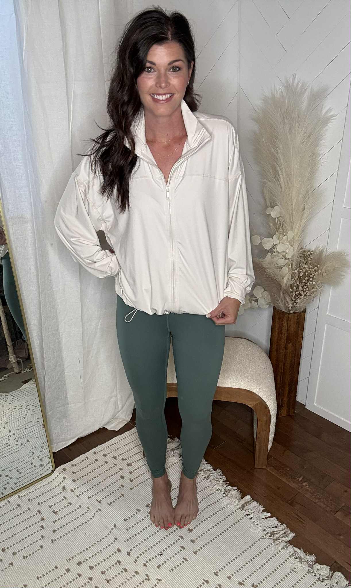 White Pearl Active Jacket