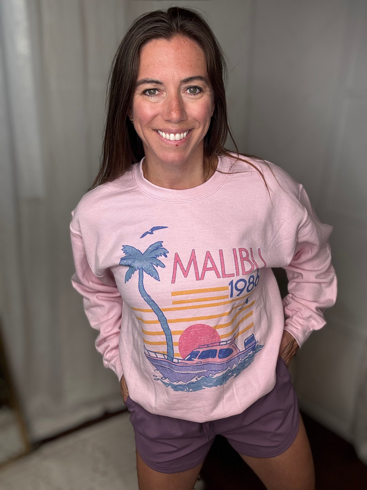 1986 Malibu Oversized Sweatshirt