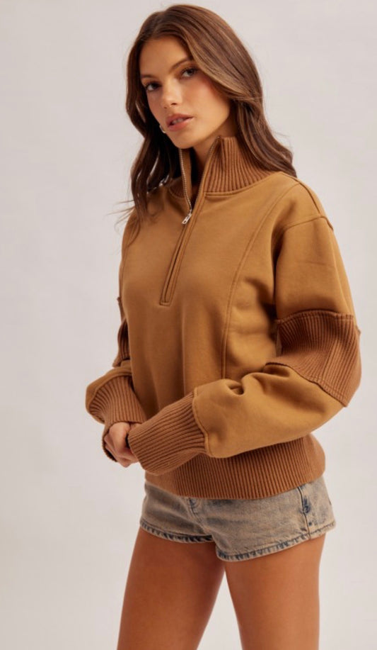 Toasted Carmel Pullover