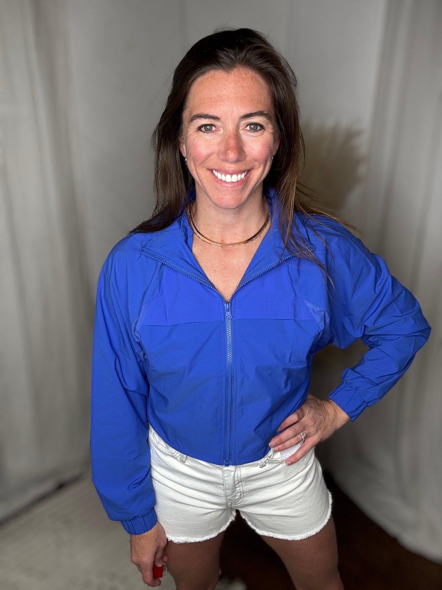 Royal Blue Active Jacket