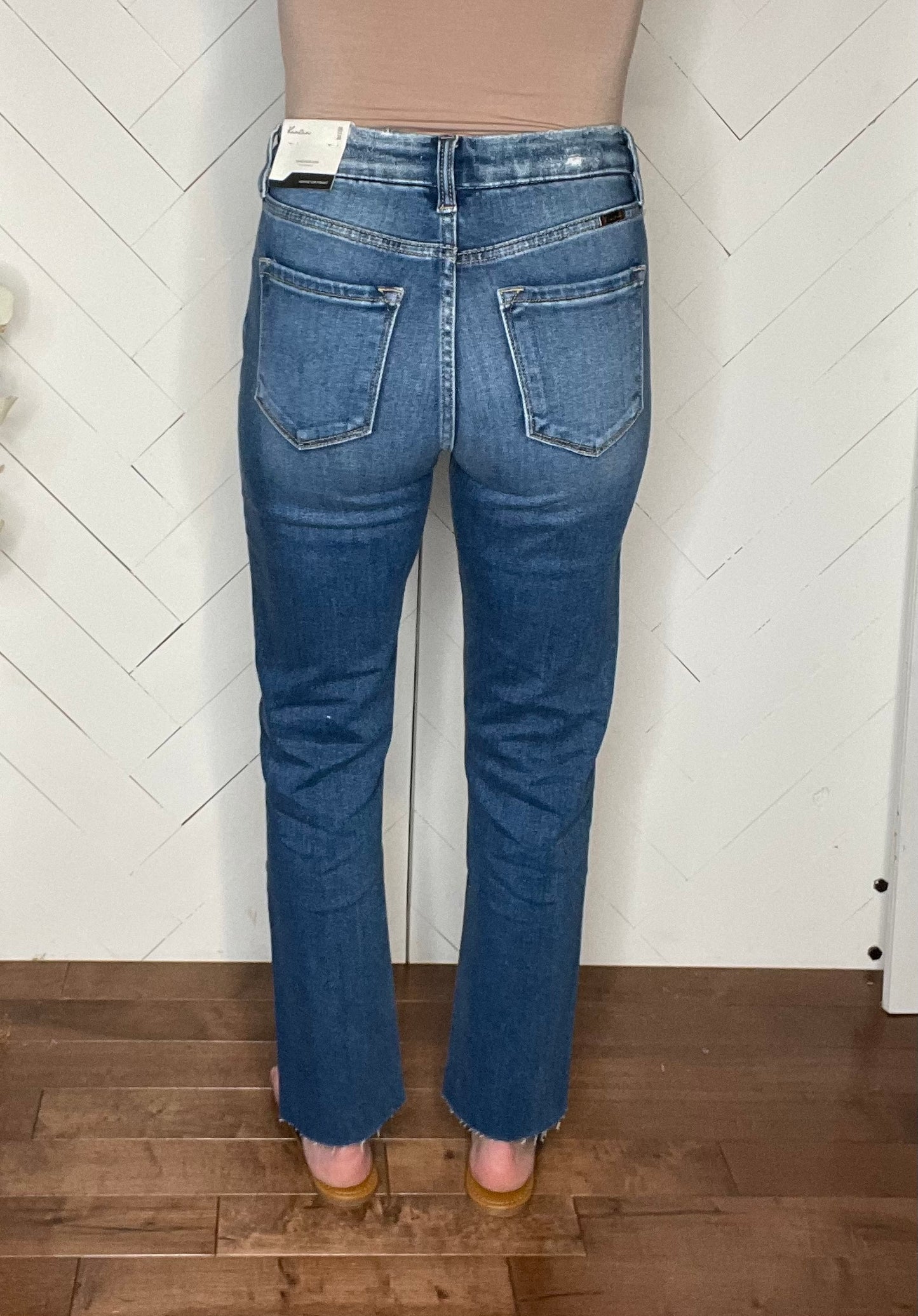 KanCan High Rise Slim Straight