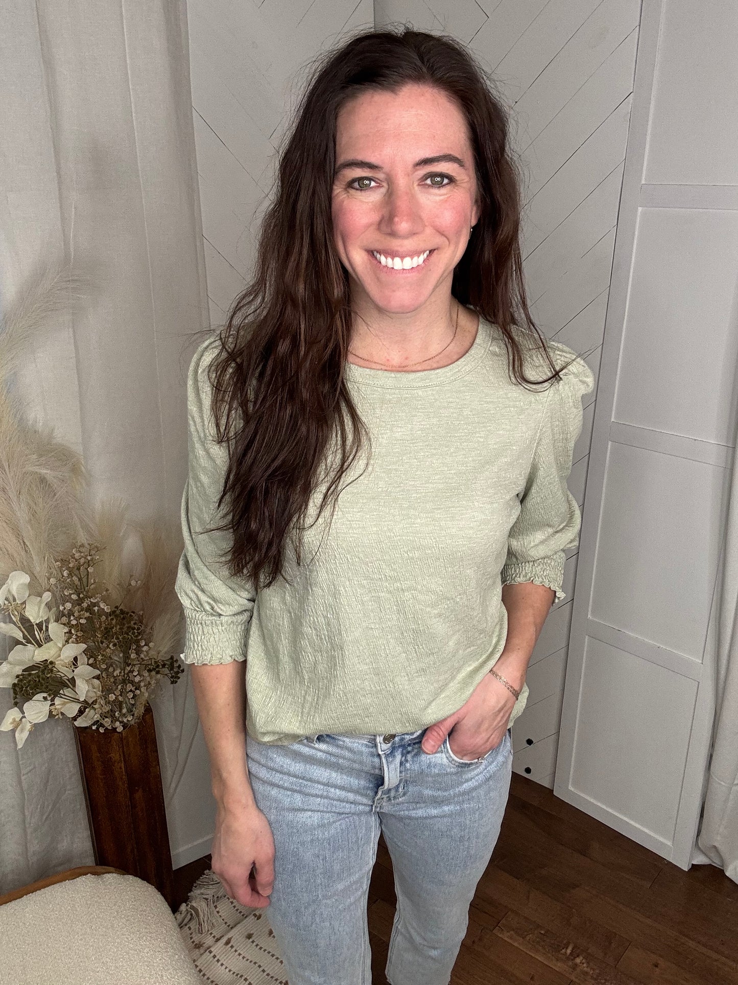 Laurel Half Sleeve Blouse