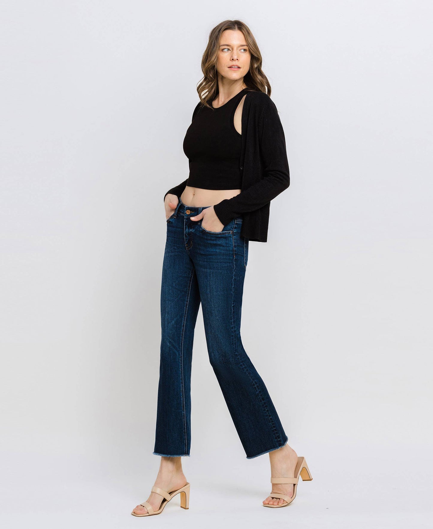 Loveret95: Mid Rise Kick Flare