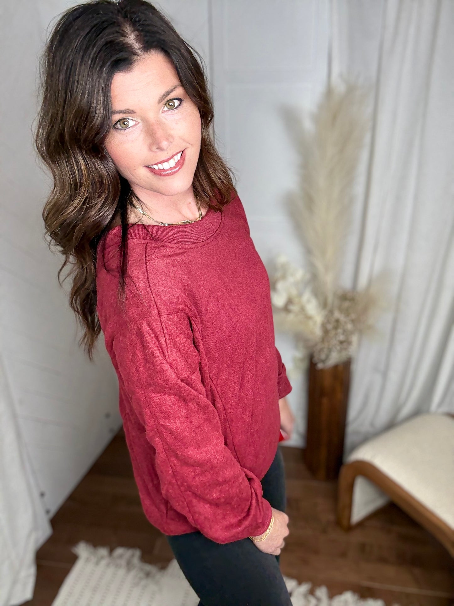 Ember Twist Pullover