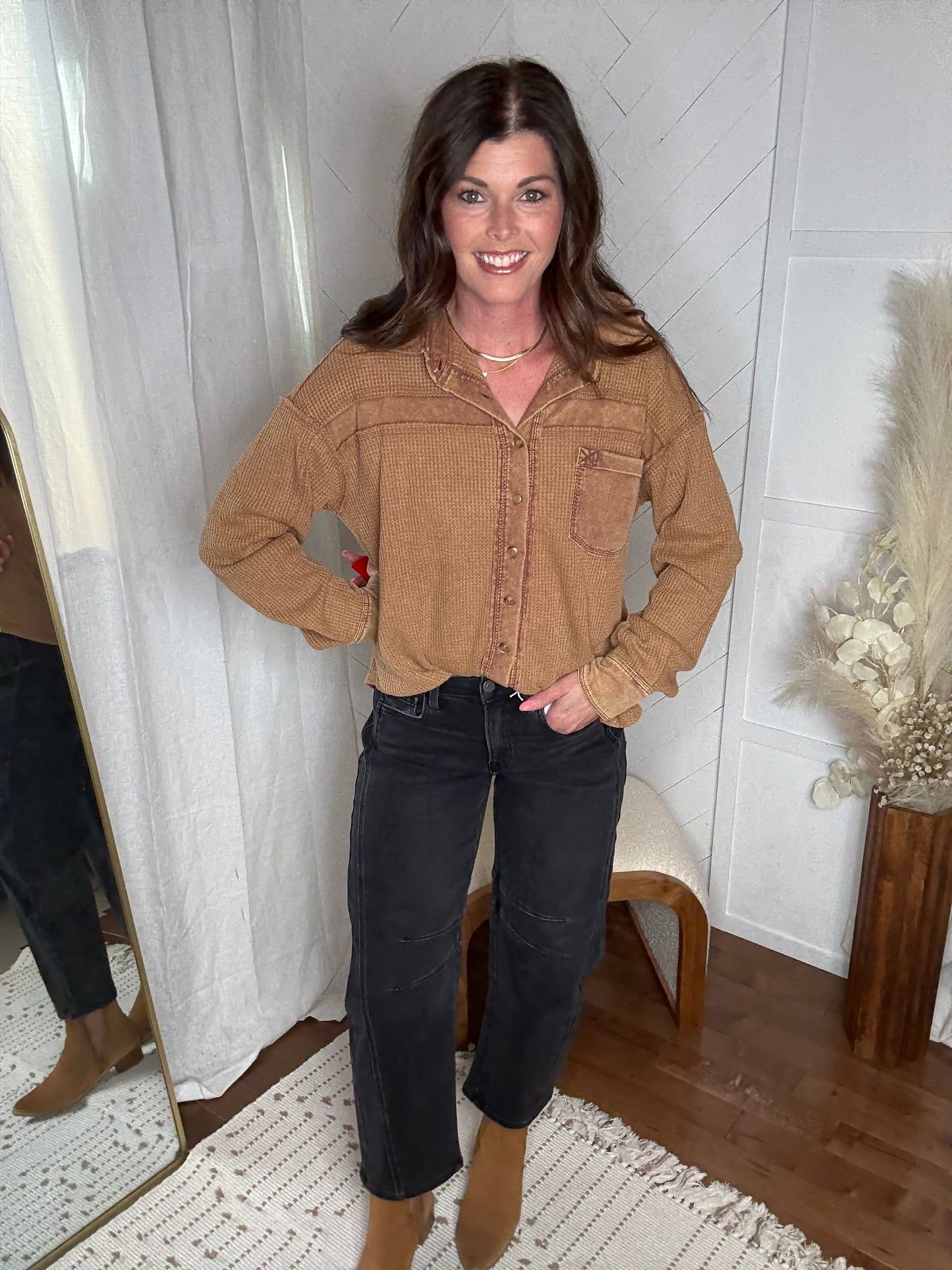 Flying Monkey68: High Rise Vintage Washed Barrel Jeans