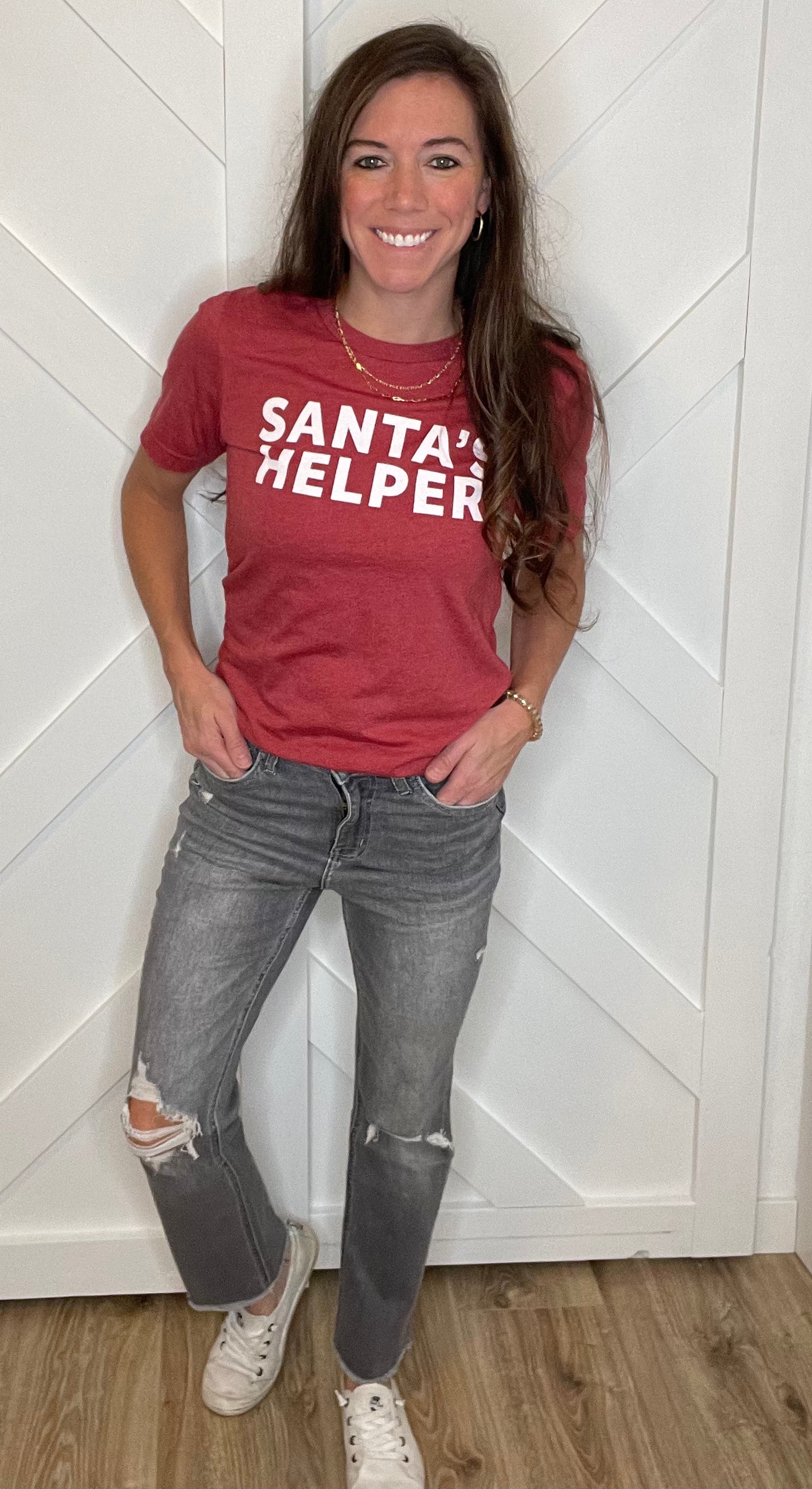 Santa's Helper Graphic Tee