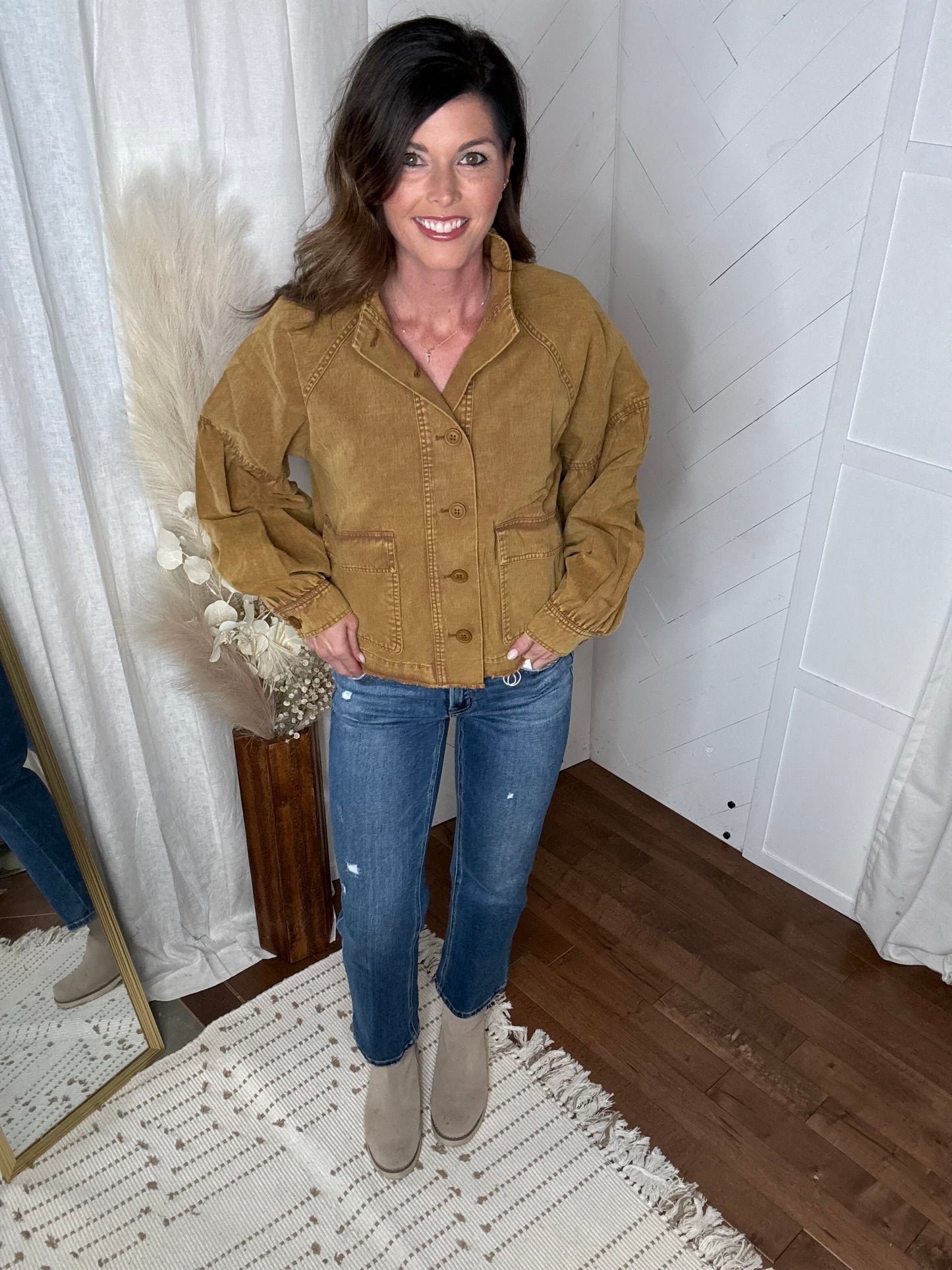 Ash Camel Western Jacket