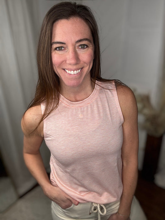 Coral Coast Striped Tank