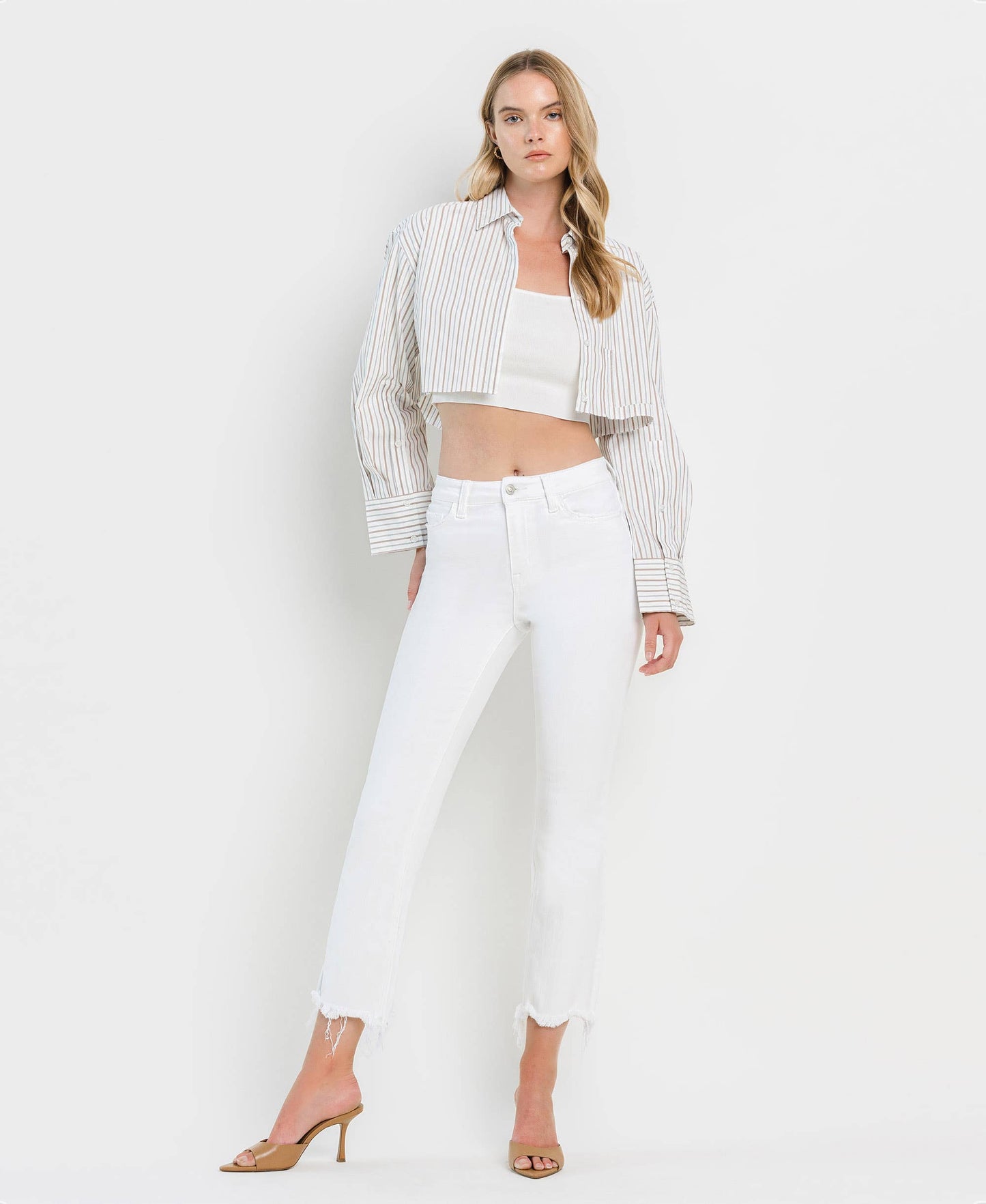 Vervet48: High Rise Crop Flare