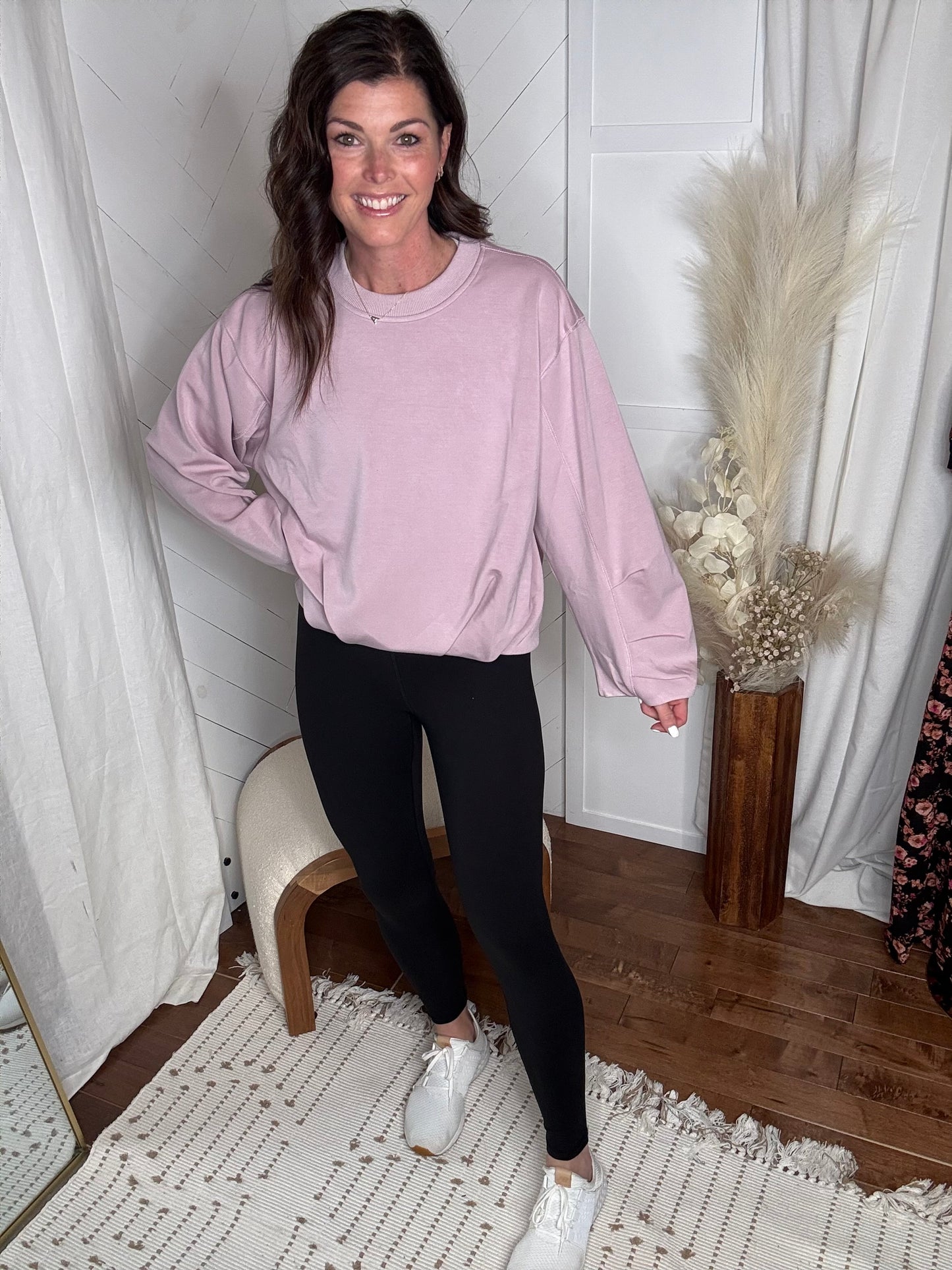Black V Waist Leggings