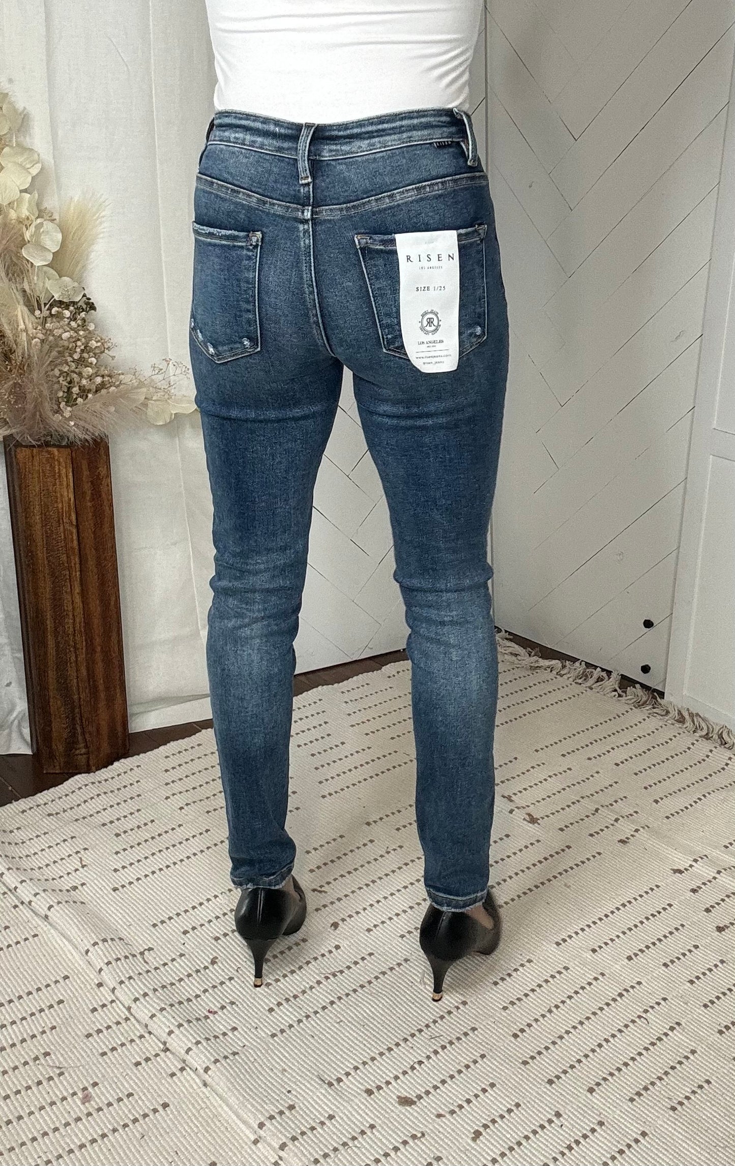 Risen38: High Rise Skinny Jean