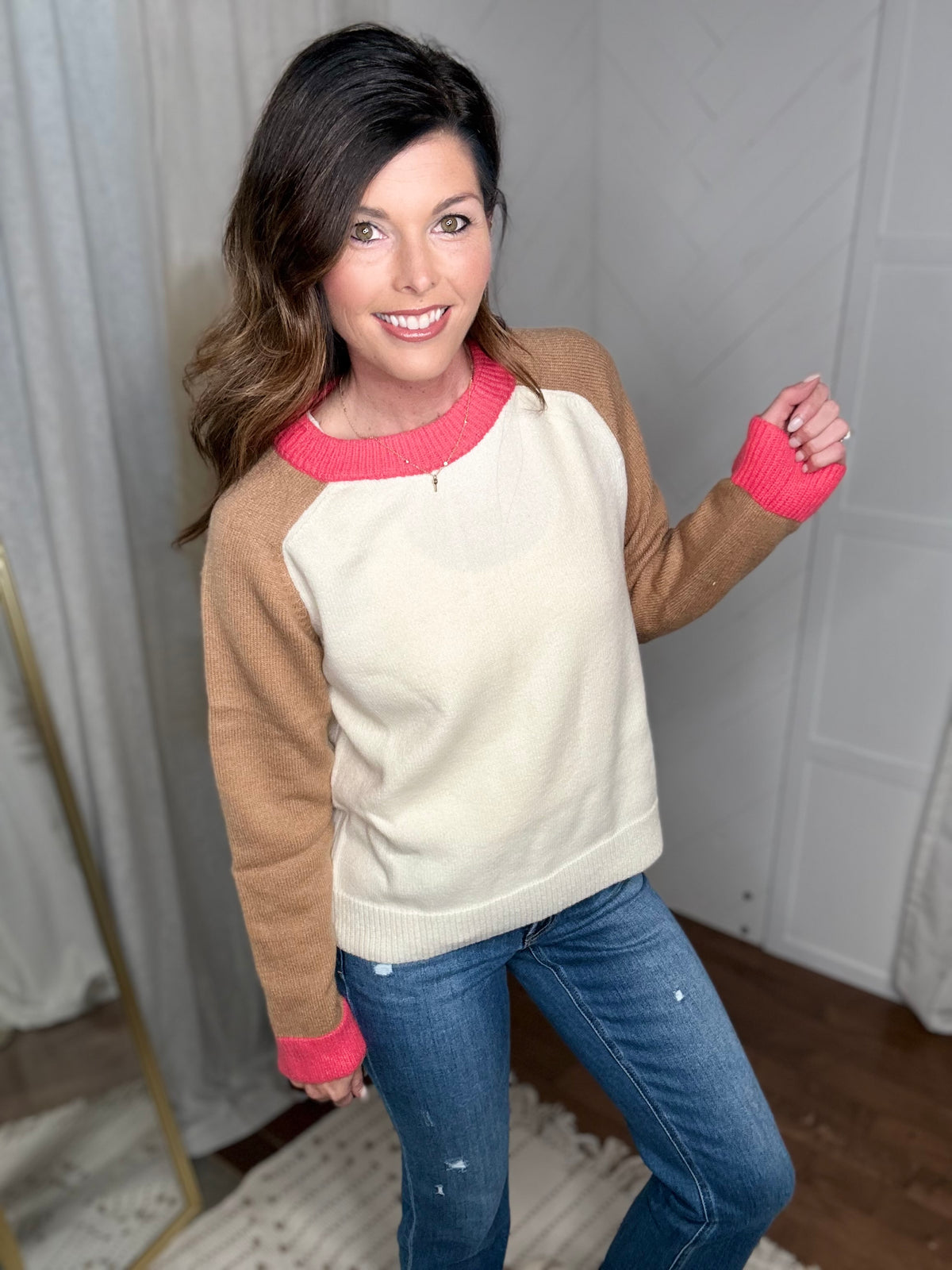 Weekend Latte Wool Sweater