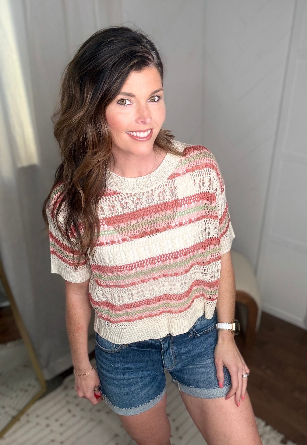 Desert Sunset Crochet Top