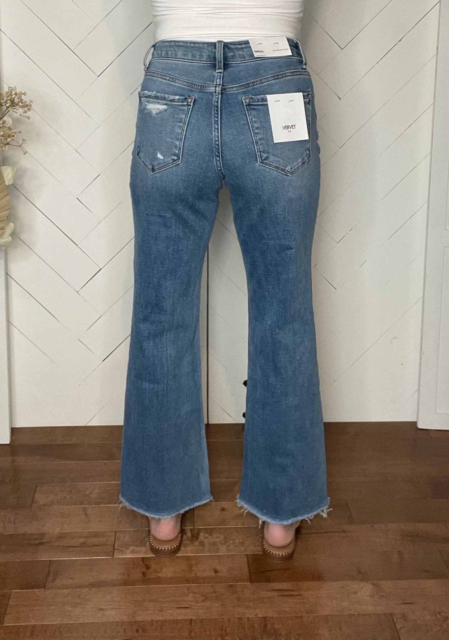 Vervet Kendall: High Rise Dad Jeans