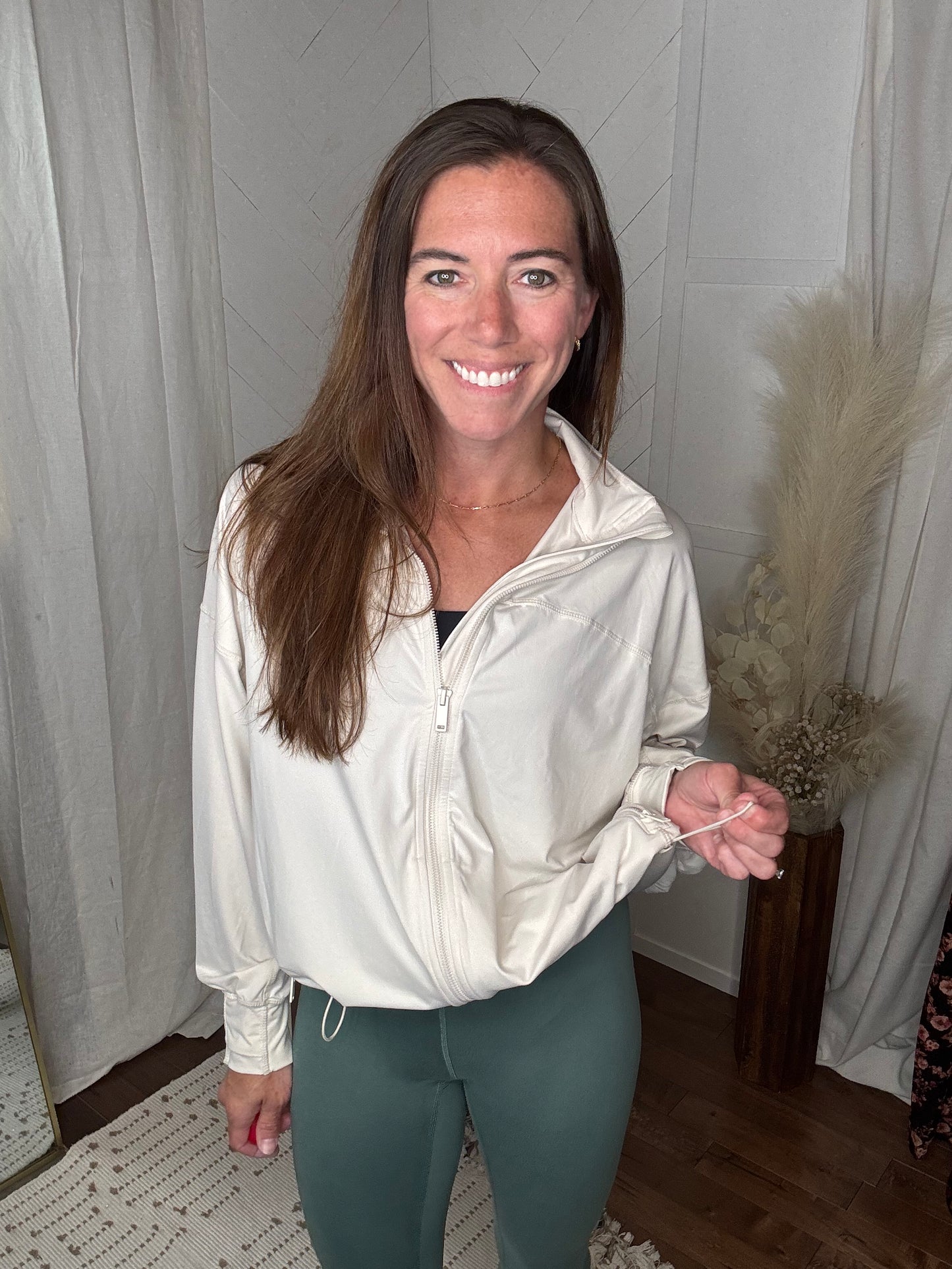 White Pearl Active Jacket