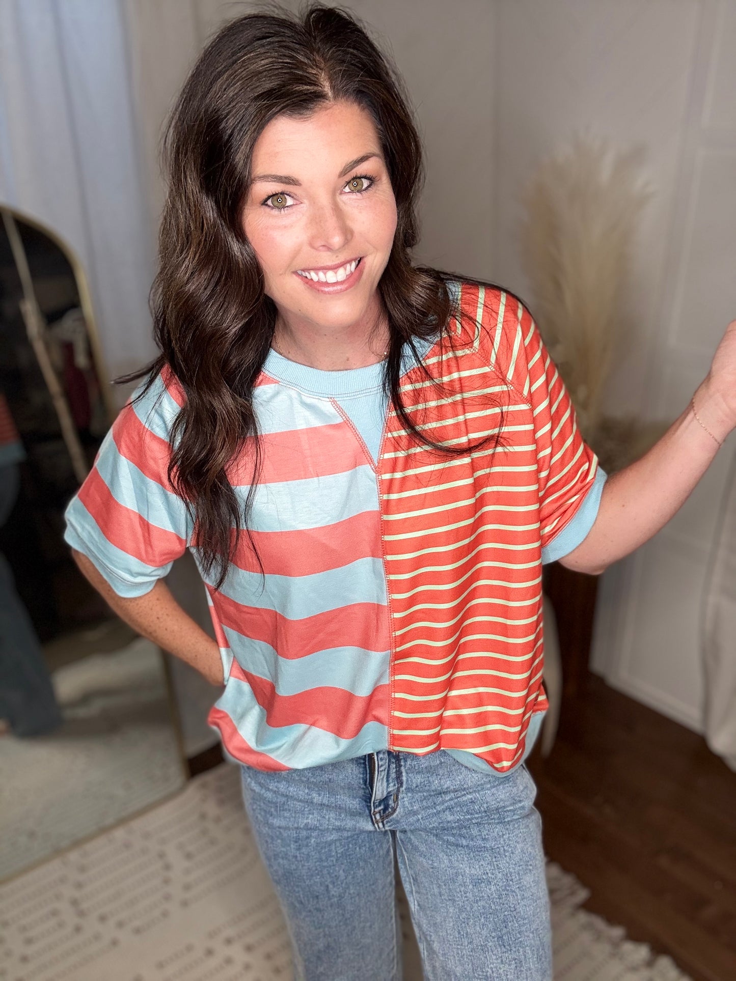 Coastal Threads Stitch Top