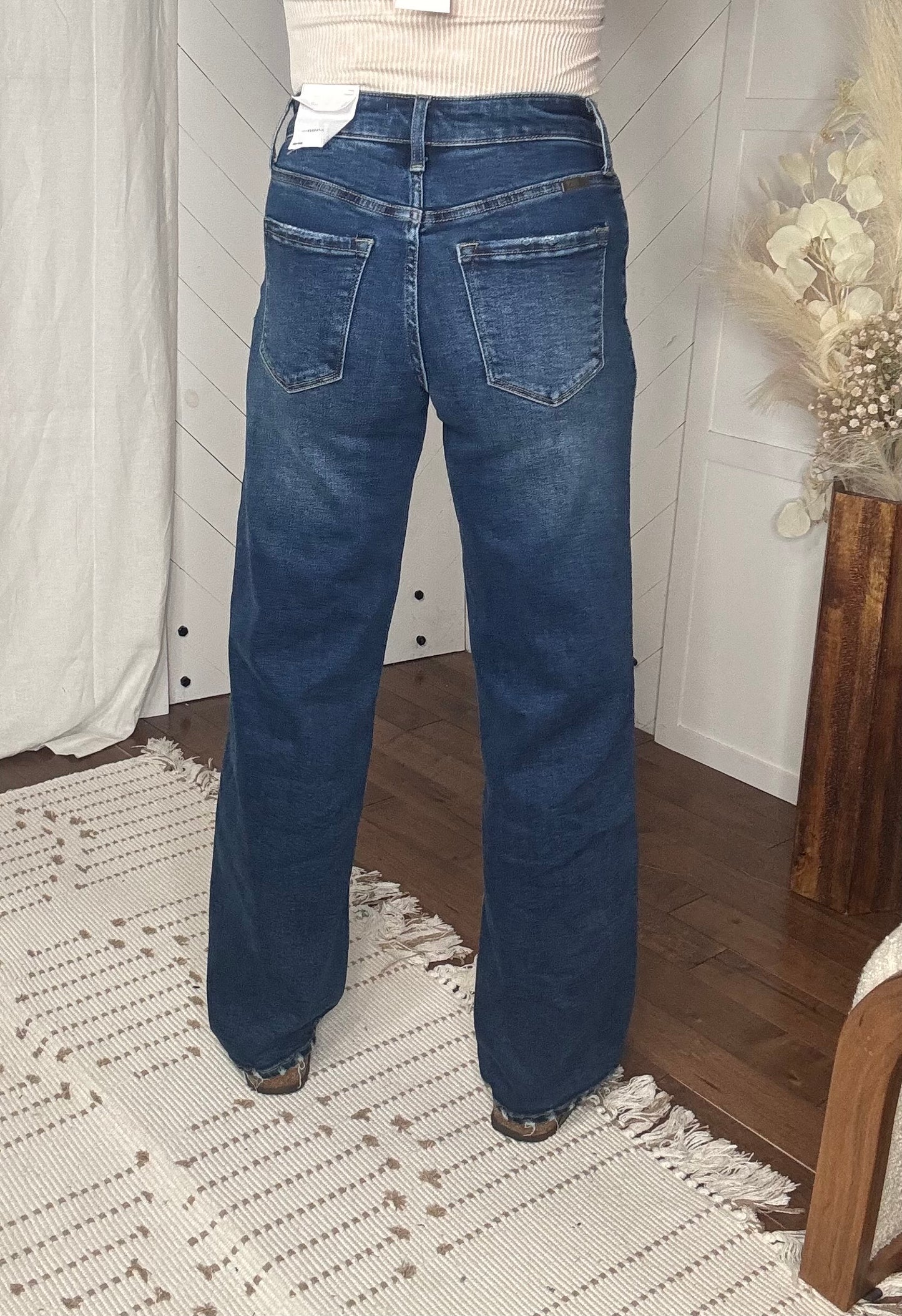 KanCan71: Dark High Rise Wide Leg