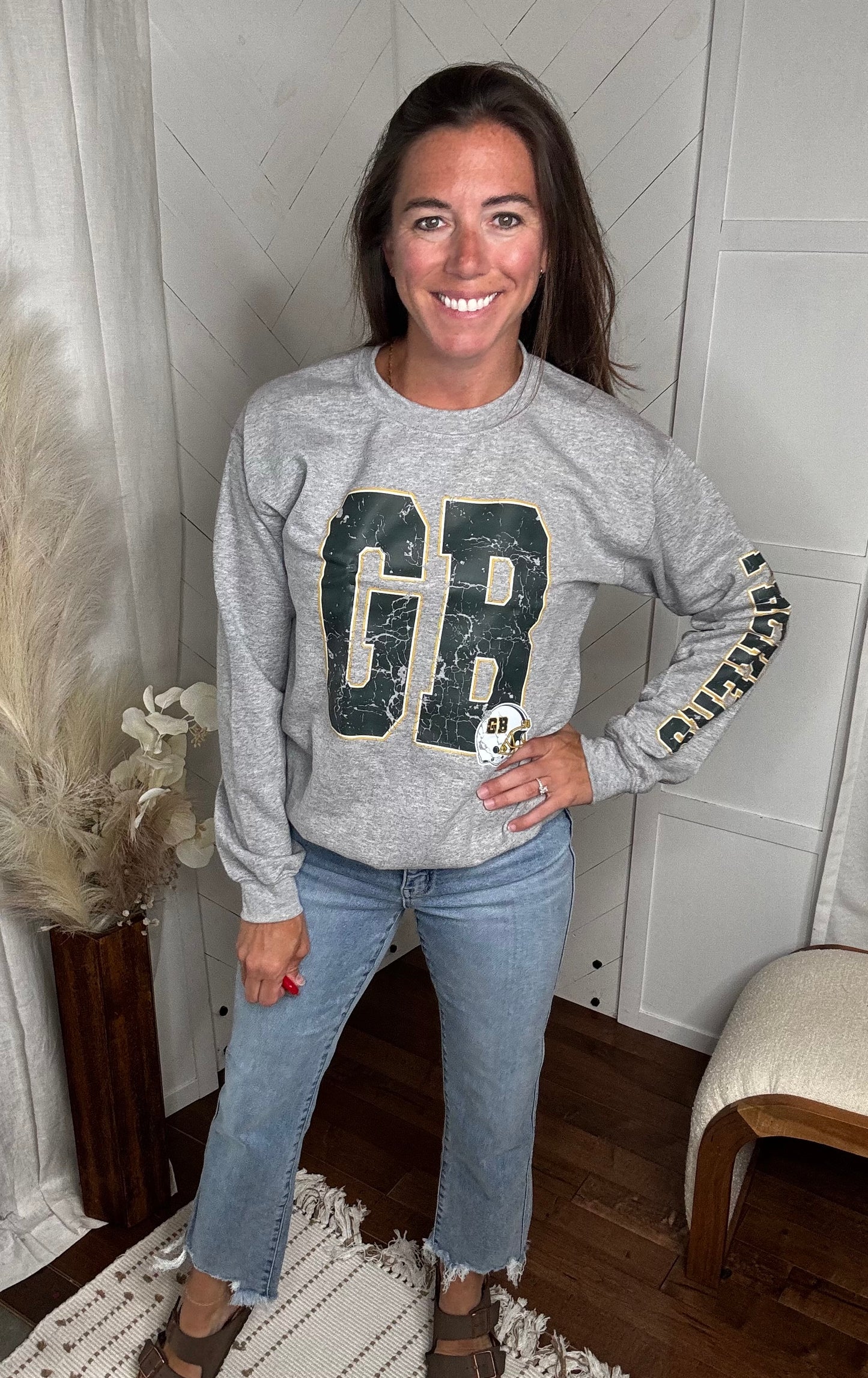 Varsity Sleeve GB Sweatshirt