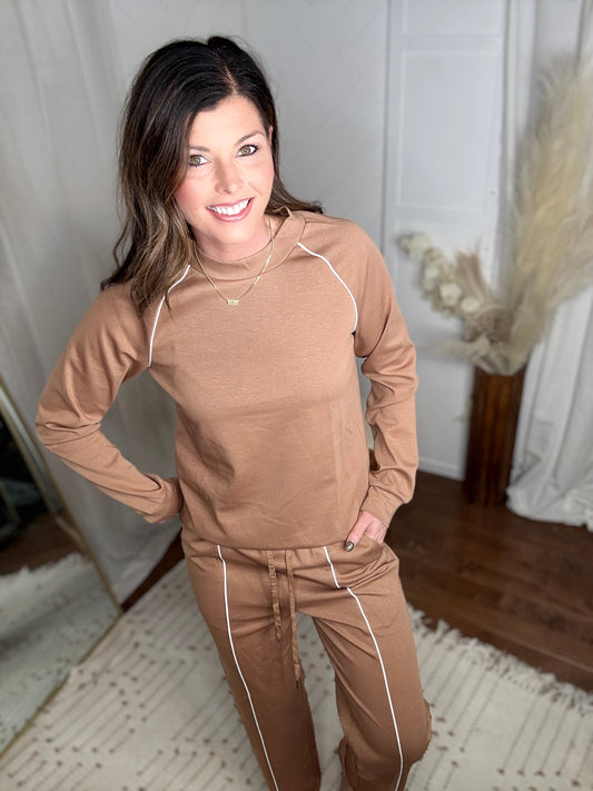 Khaki: Everyday Ease Lounge Set